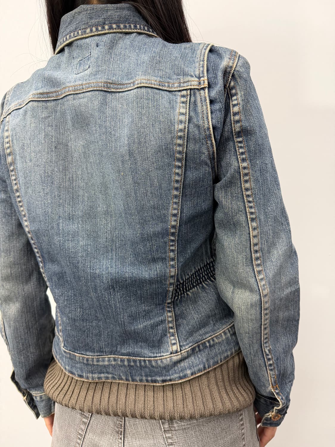 GAP denim zip trucker 상품이미지3