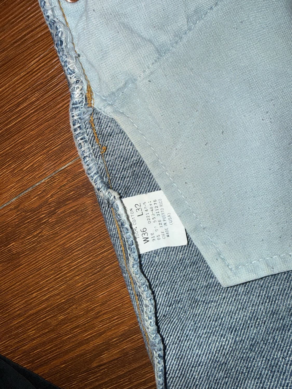 90‘s 리바이스 550 usa 36x32 상품이미지4