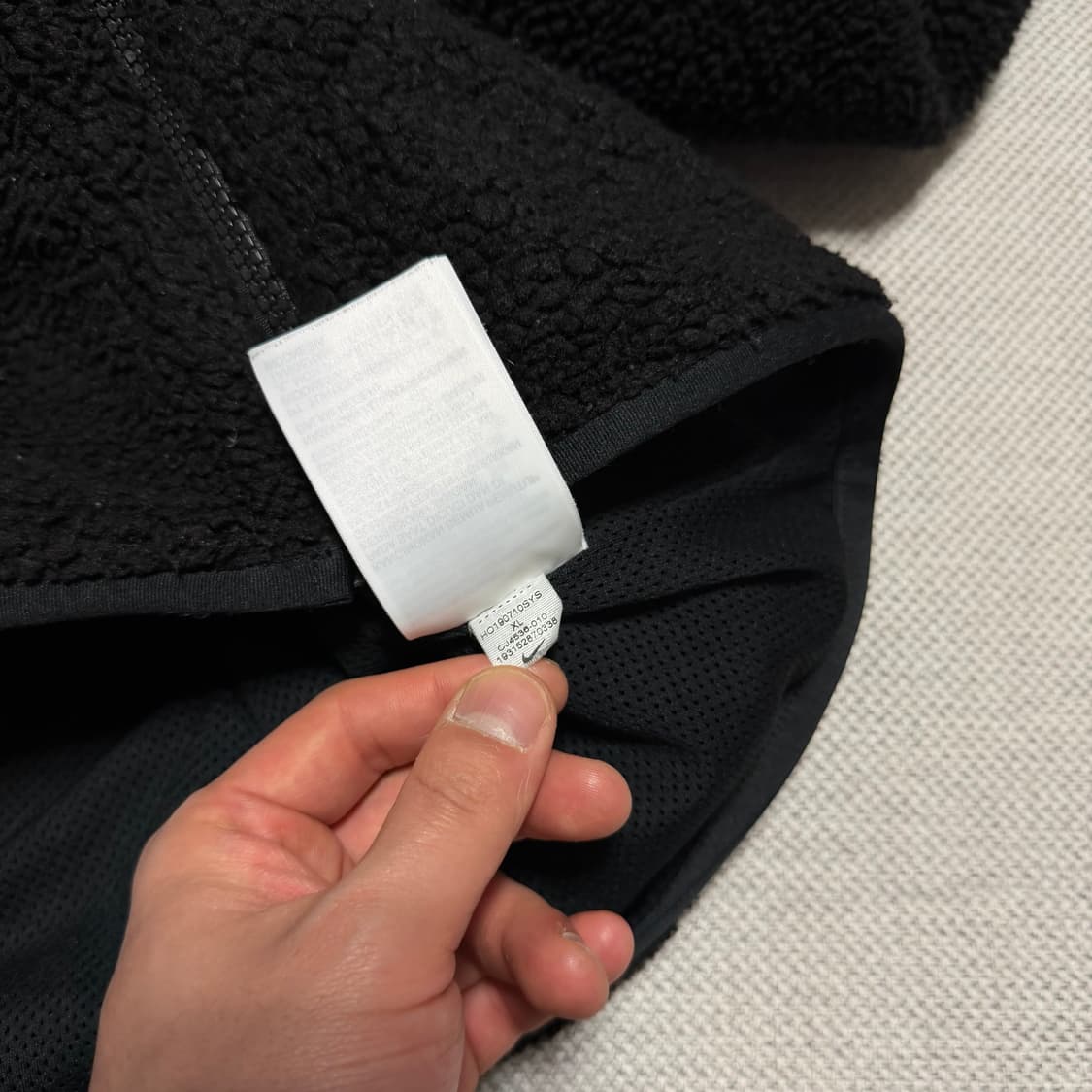 나이키 테크플리스 셰르파 풀집업 후디 상품이미지4