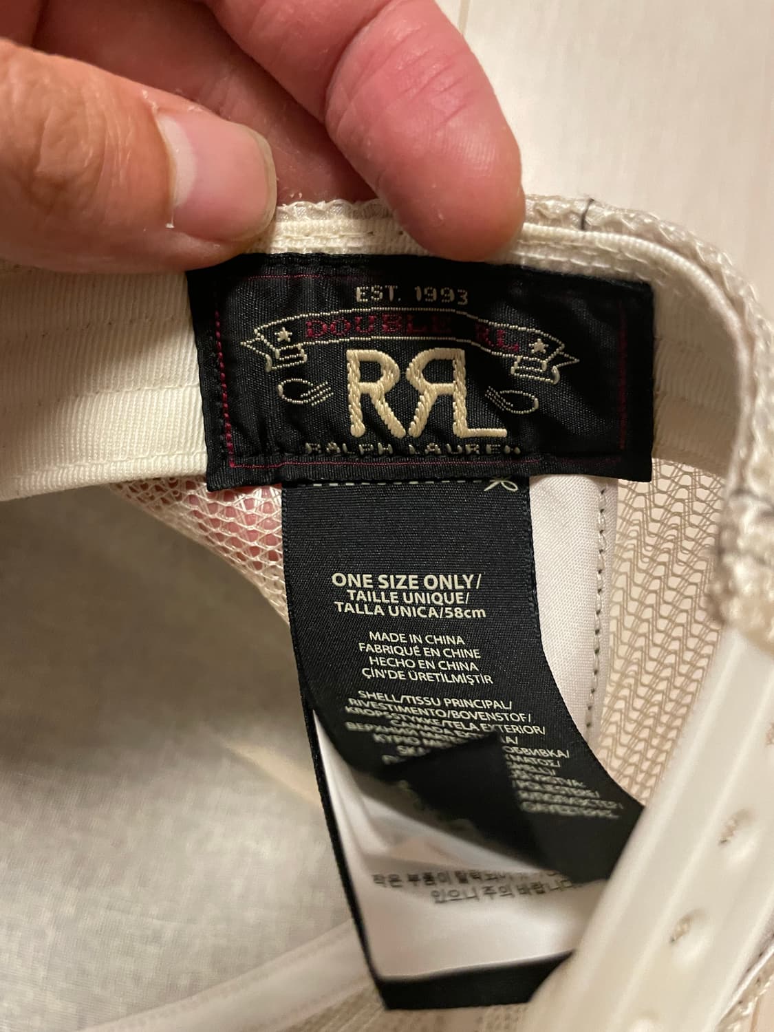 RRL 카패치 트러커캡 상품이미지5