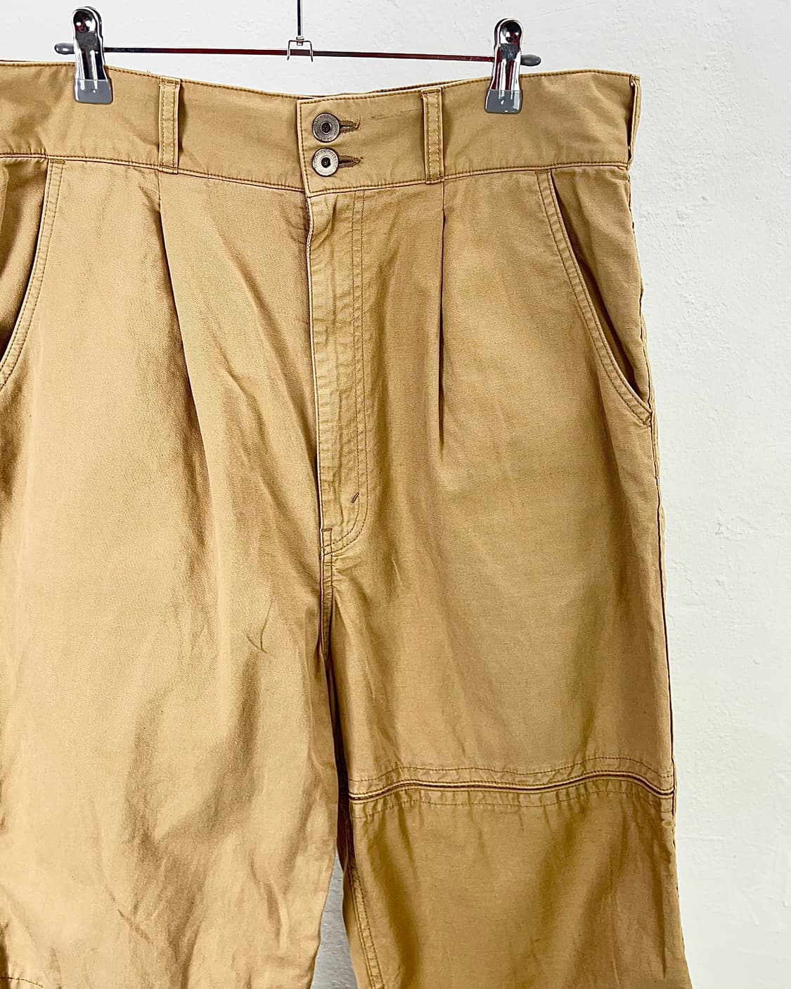 꼼데가르송 옴므 베이지 치노 와이드 팬츠 상품이미지3