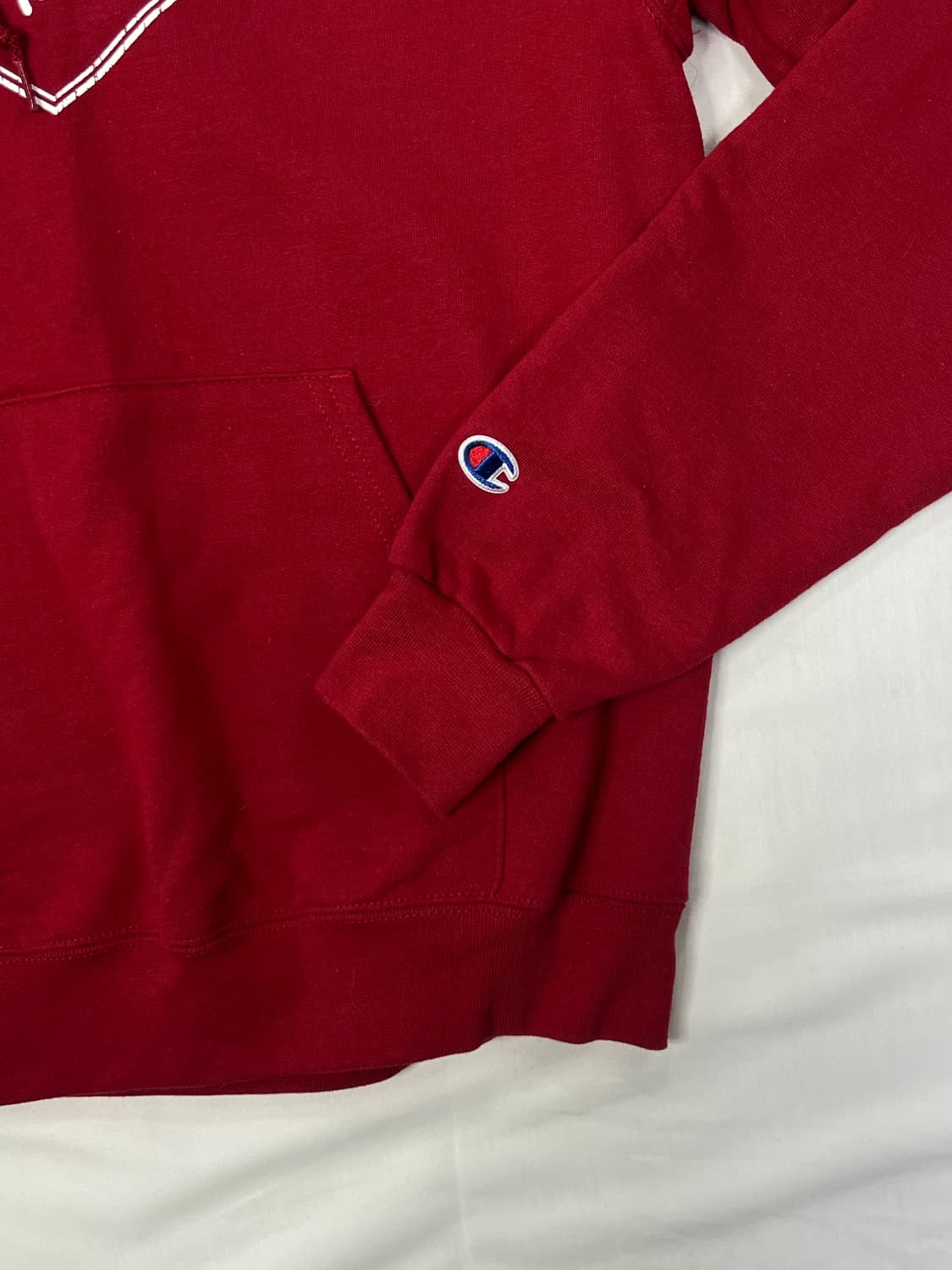 챔피온 워싱턴 버건디 후드티 상품이미지3