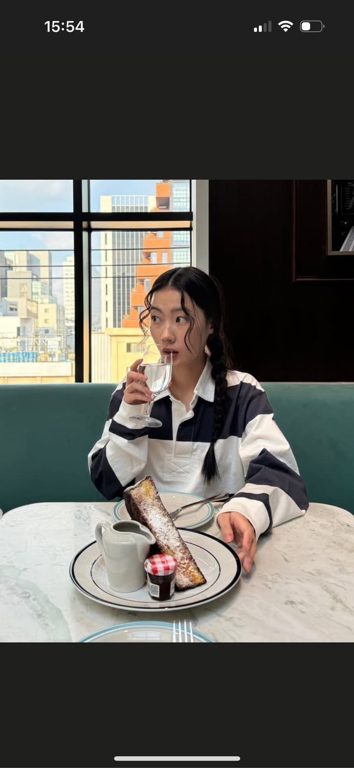 jw앤더슨 x 유니클로 럭비티 폴로셔츠 상품이미지1