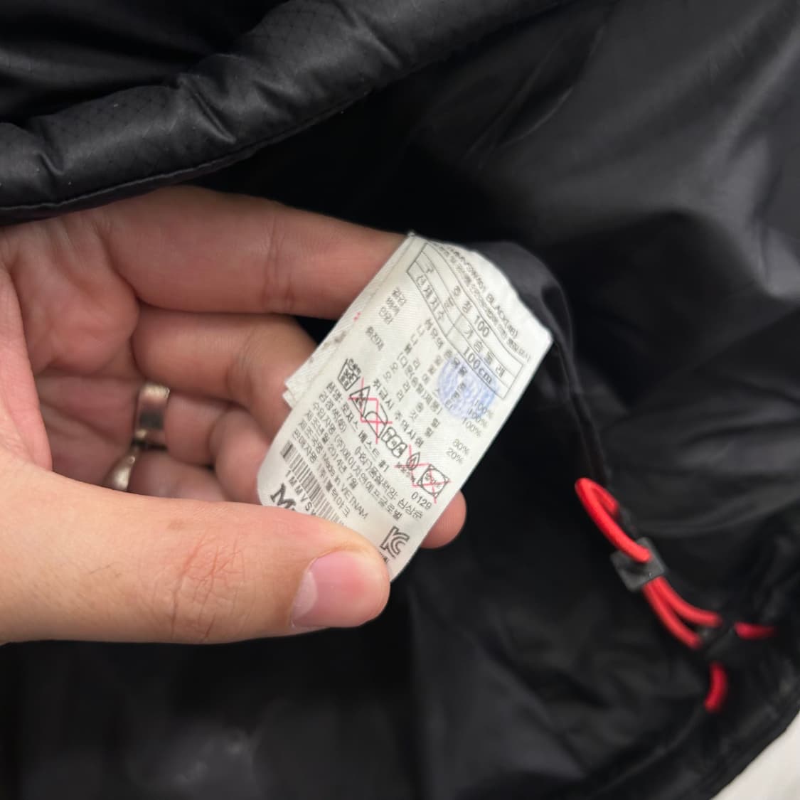 마모트 덕다운 자수로고 패딩 조끼 상품이미지4