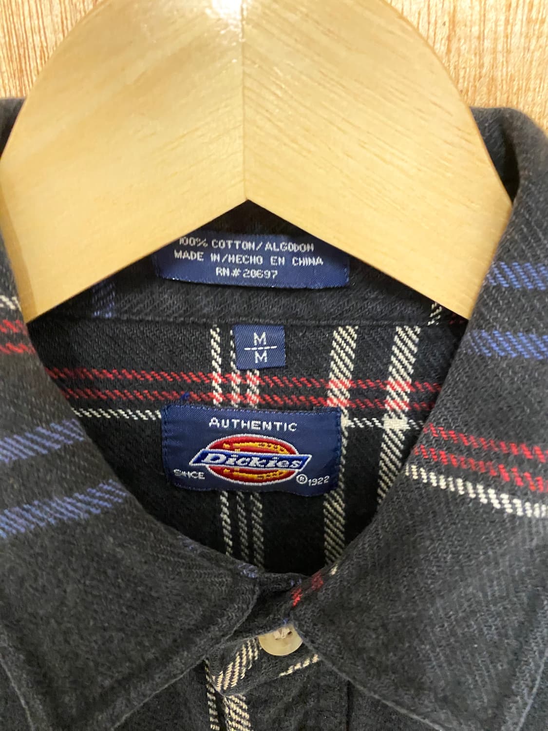 DICKIES check flannel shirts 디키즈 플란넬 셔츠 상품이미지6