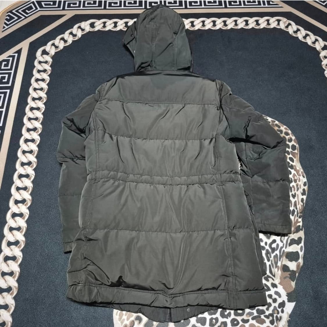 00's CP 컴퍼니 고글 덕 다운 후드 푸퍼 패딩 L 정품 상품이미지6