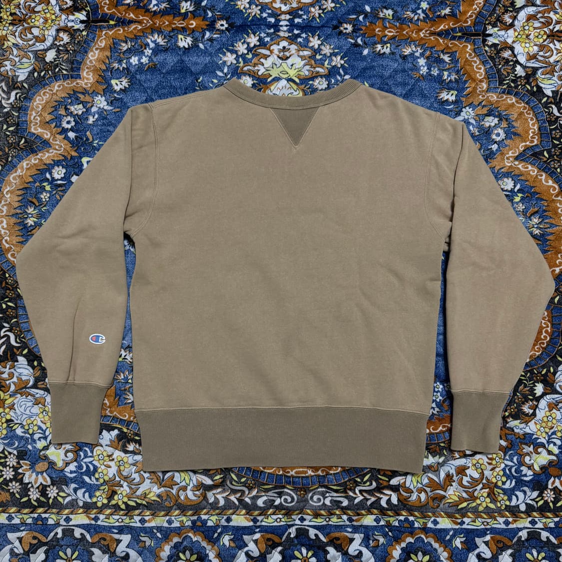 챔피온 재팬 로체스터 스웻셔츠 베이지 상품이미지2