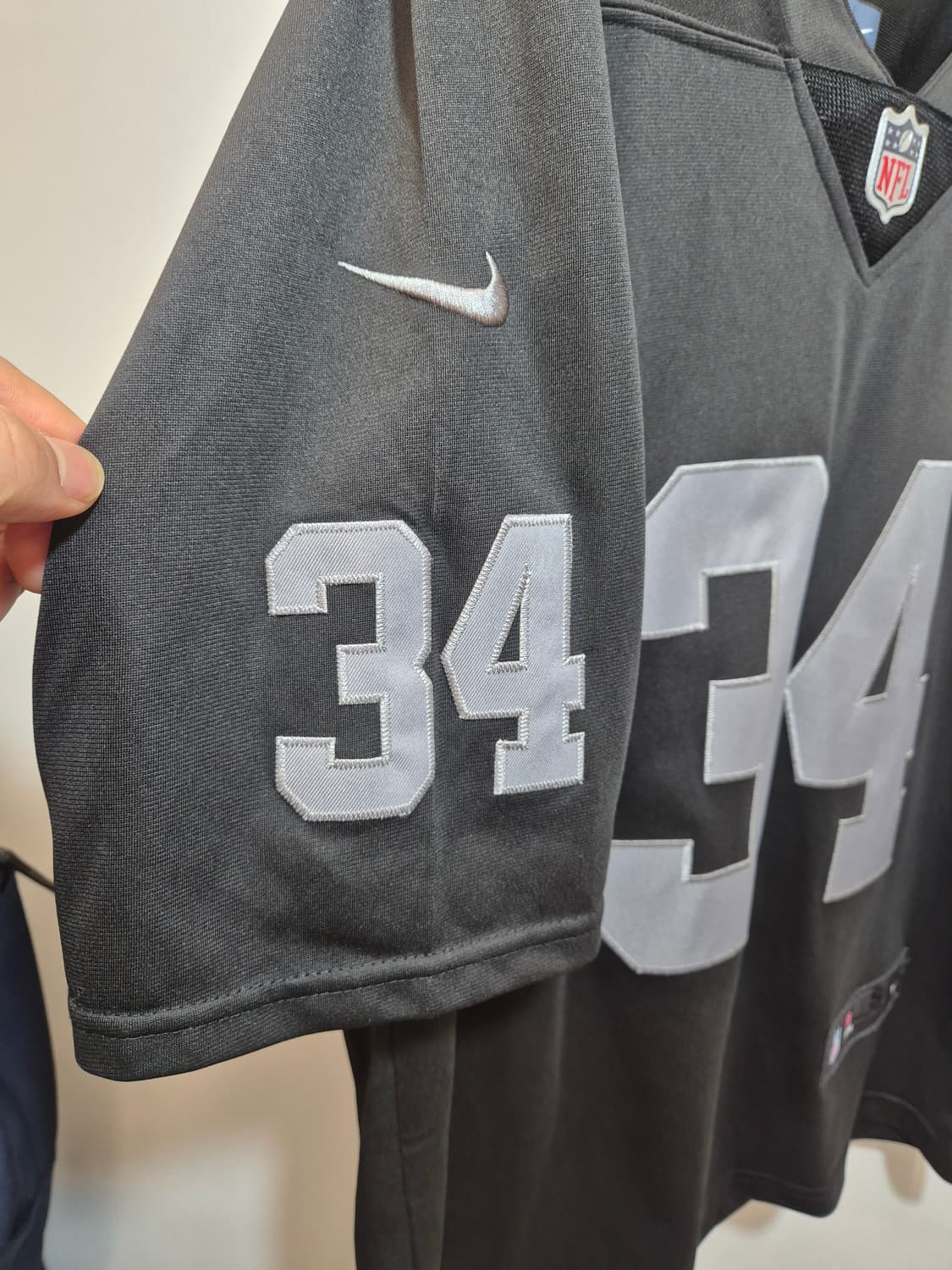 나이키 NFL 라스베이거스 레이더스 저지 34번 상품이미지5