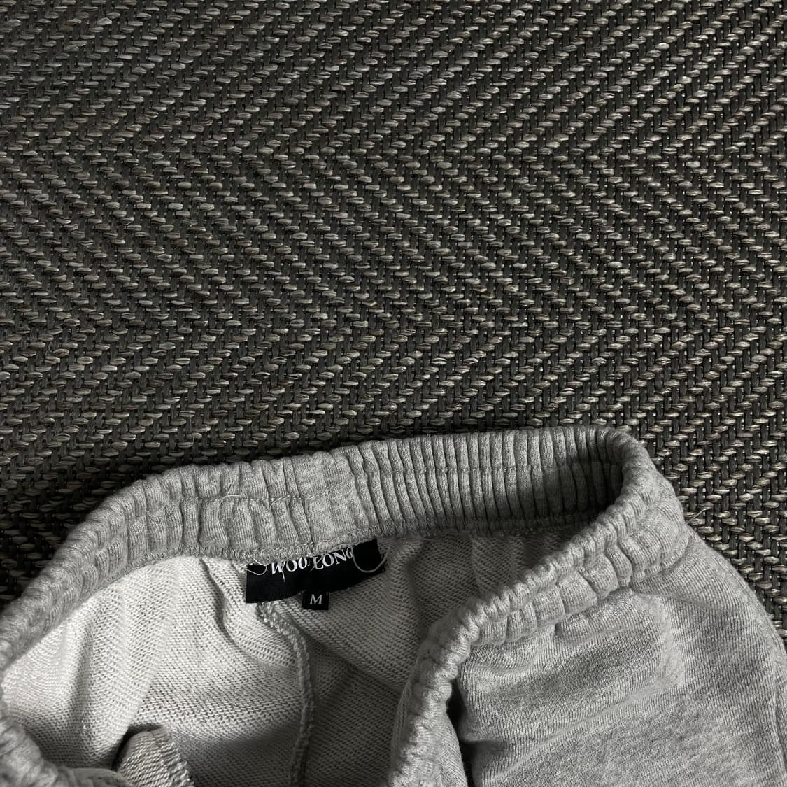 우알롱 시그니처 로고 그레이 와이드핏 스웻 팬츠 y 4271 상품이미지6