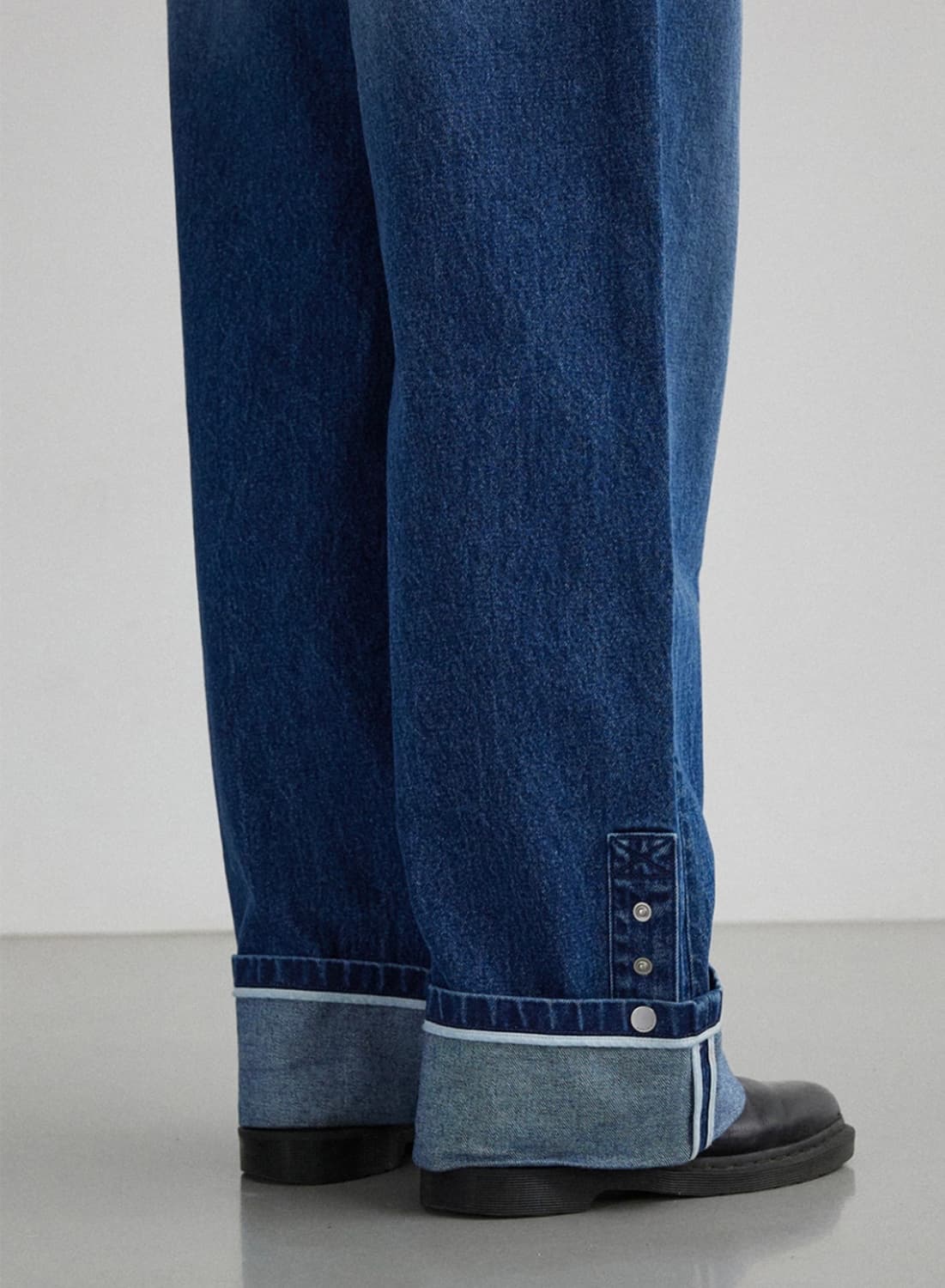 언지미크 롤업 데님 새제품 상품이미지4