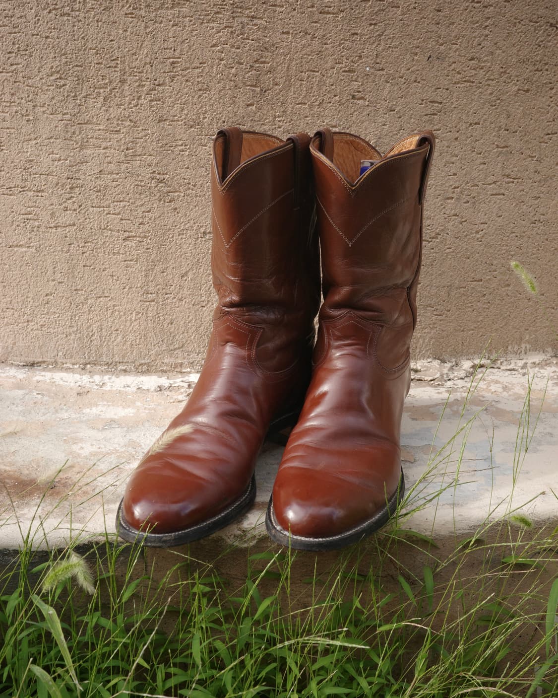 70‘s Justin Boots 3802 로퍼 웨스턴 부츠 상품이미지1