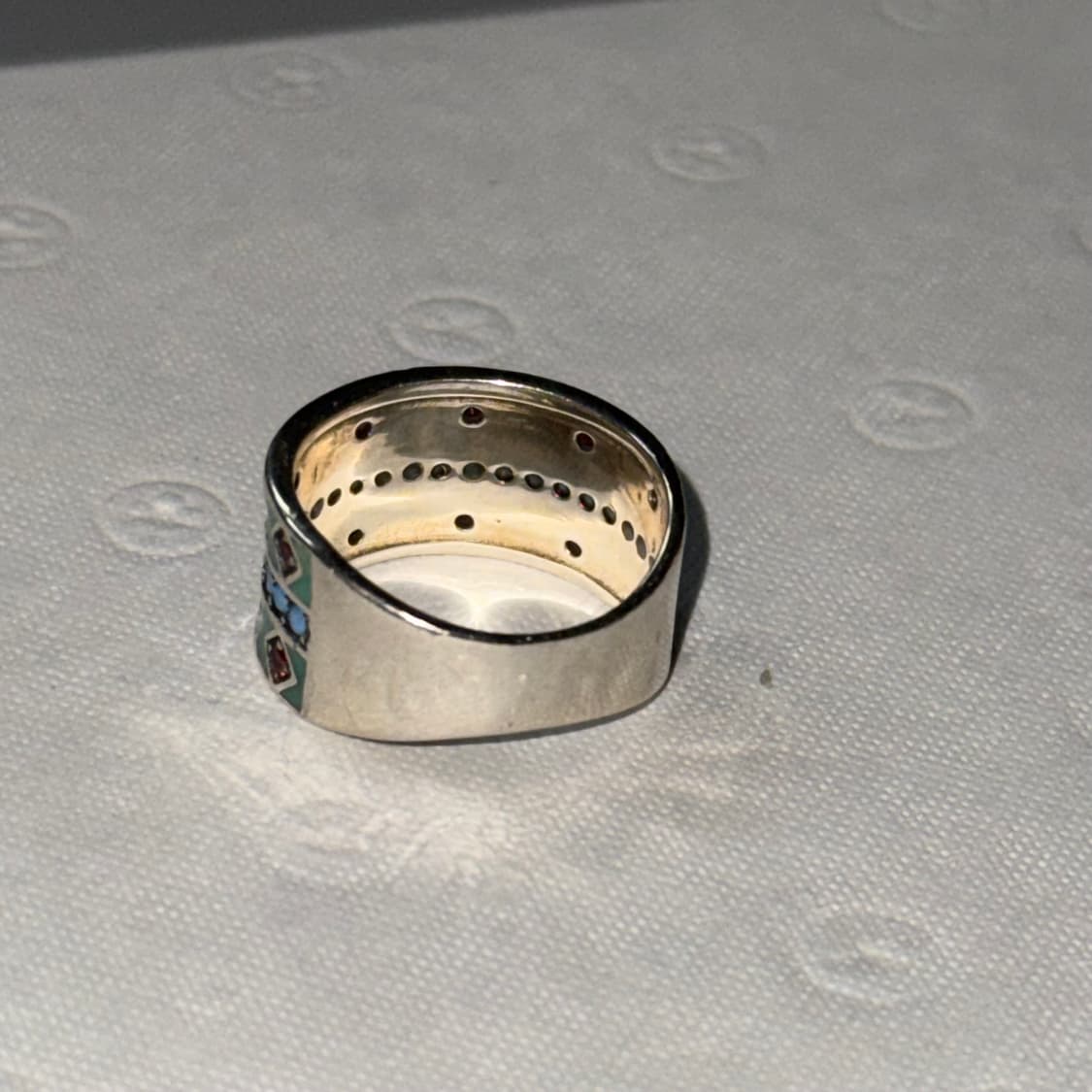 Silver turkey stone ring 실버925 터키석 상품이미지5