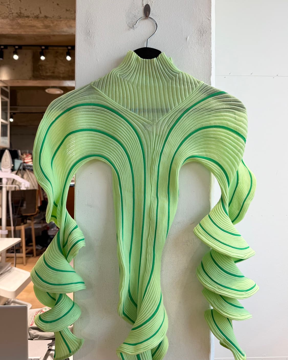 보테가 베네타 그린 링컬 드레스  상품이미지3