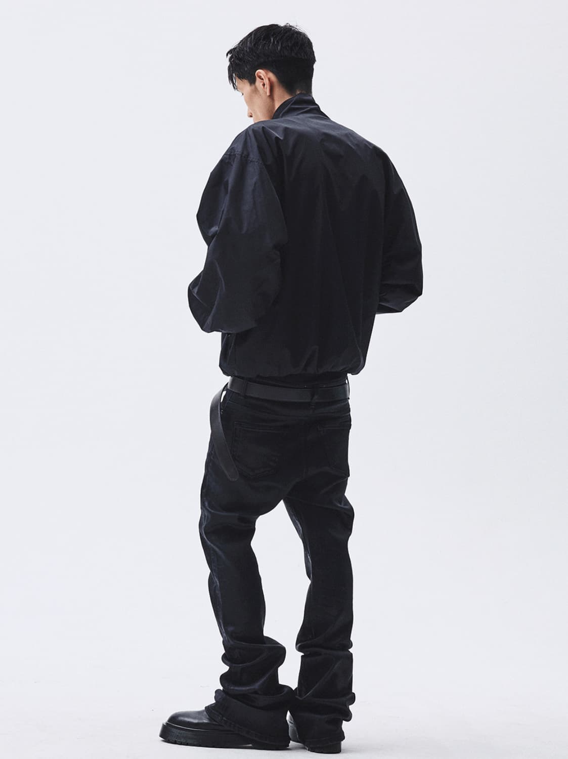 언더마이카 Mu.158 왁스 코티드 플레어 진 상품이미지2