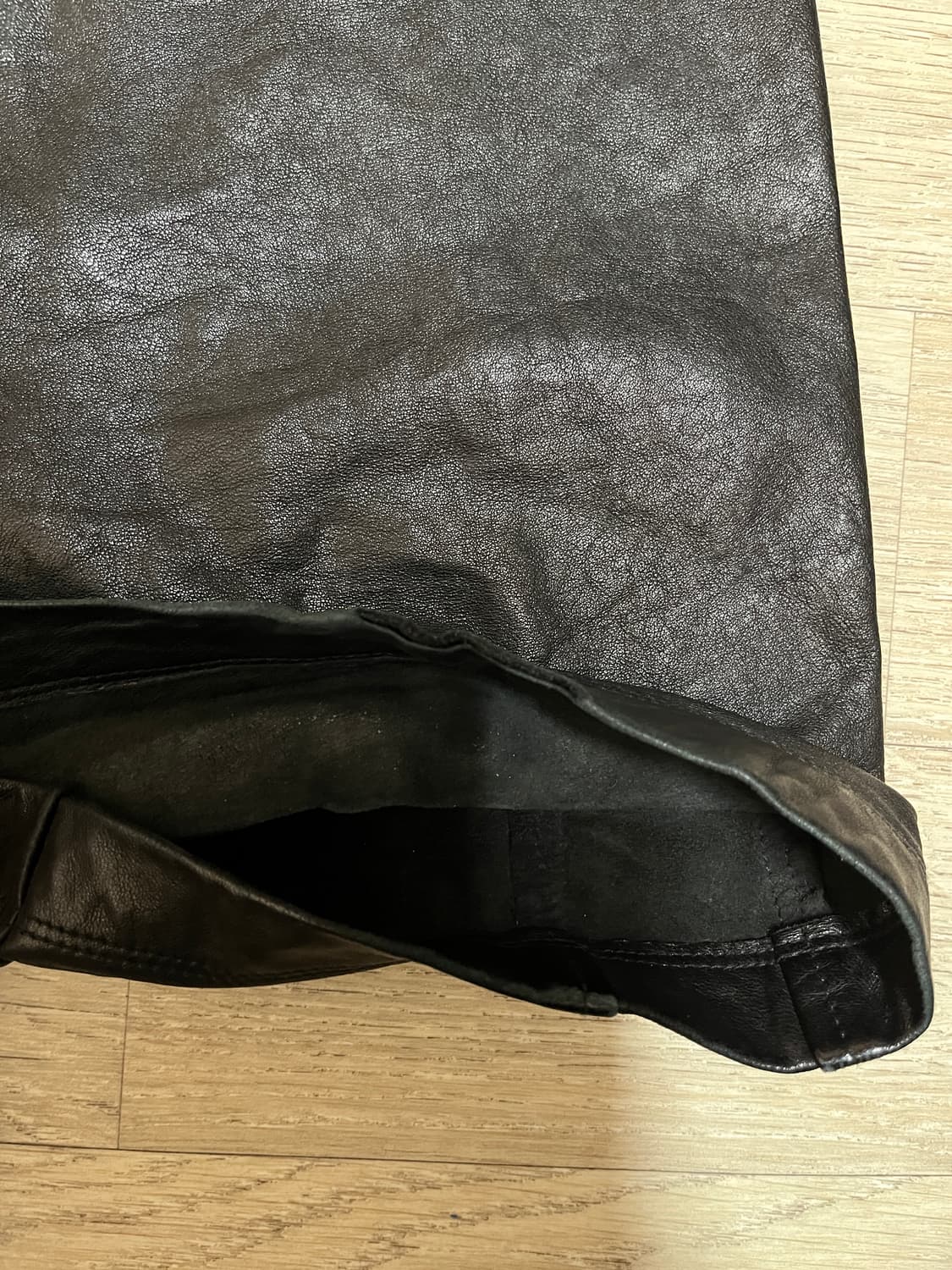 피어스 레더 트랙팬츠 상품이미지3