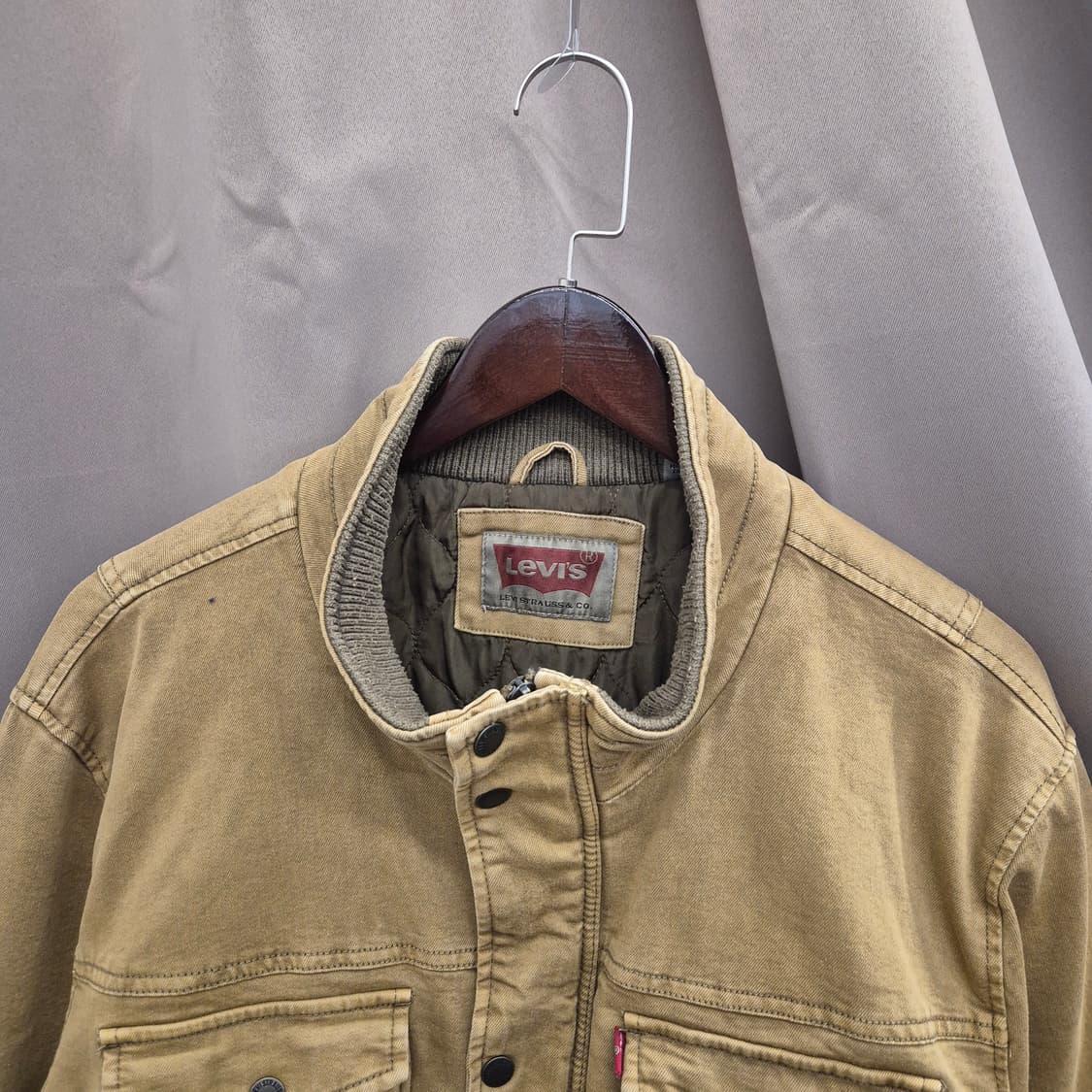 리바이스 클래식 멀티 포켓 누빔 트러커 자켓 XL 상품이미지2