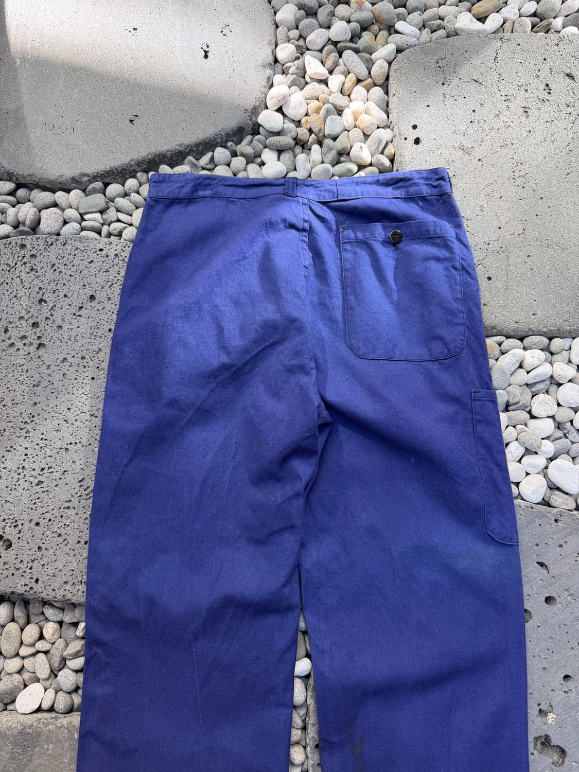 1970s NAVY BLUE PATCHWORK 패치워크 프렌치워크팬츠 상품이미지8