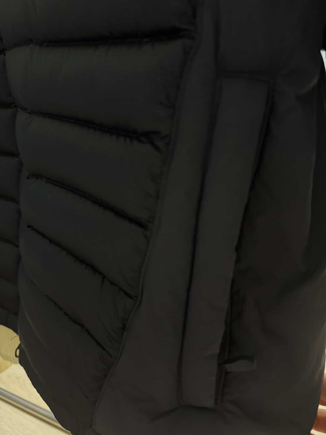 24FW 산산기어 패널드 푸퍼 자켓 블랙 상품이미지7