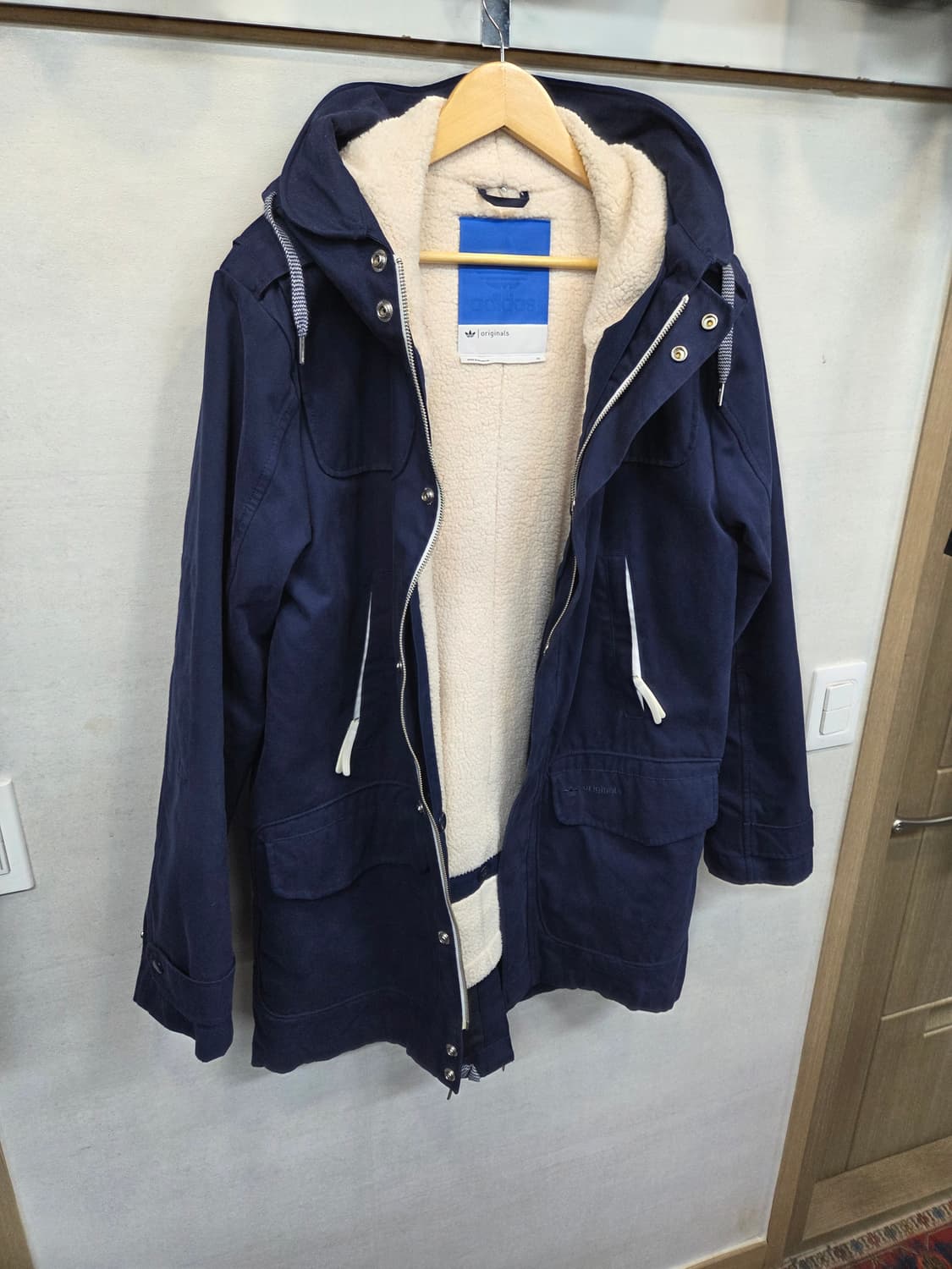 아디다스 m 파카 양털안감 야상자켓 xl 상품이미지7