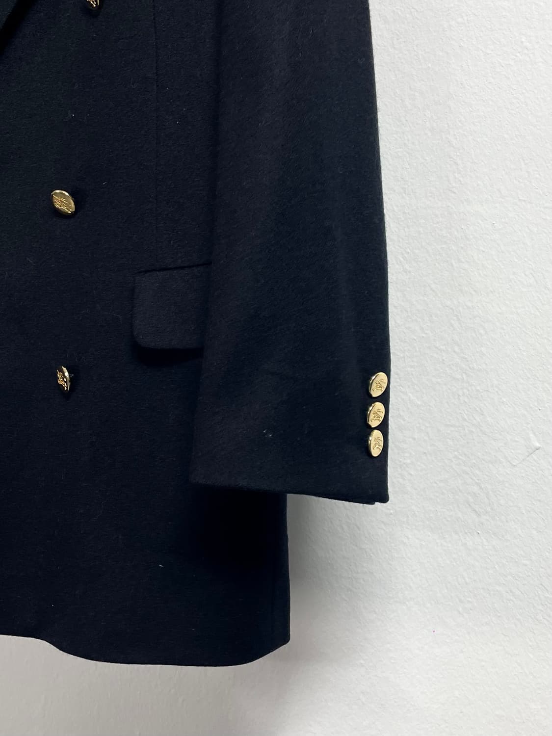 버버리 우먼스 금장 더블 울 블레이저 (on.470) 상품이미지4