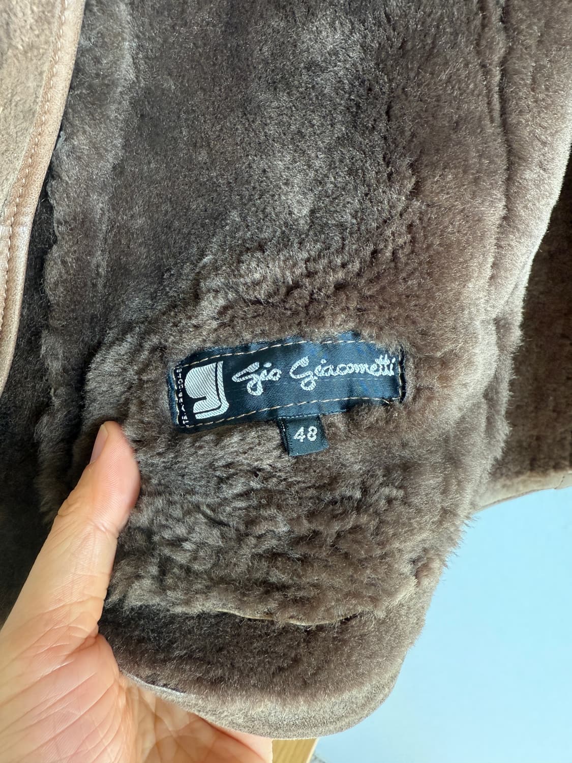 Pre owned 양피&양털 리얼 무스탕 상품이미지10