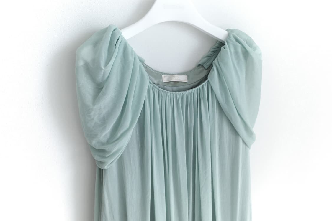 shirring draping one-piece 상품이미지3