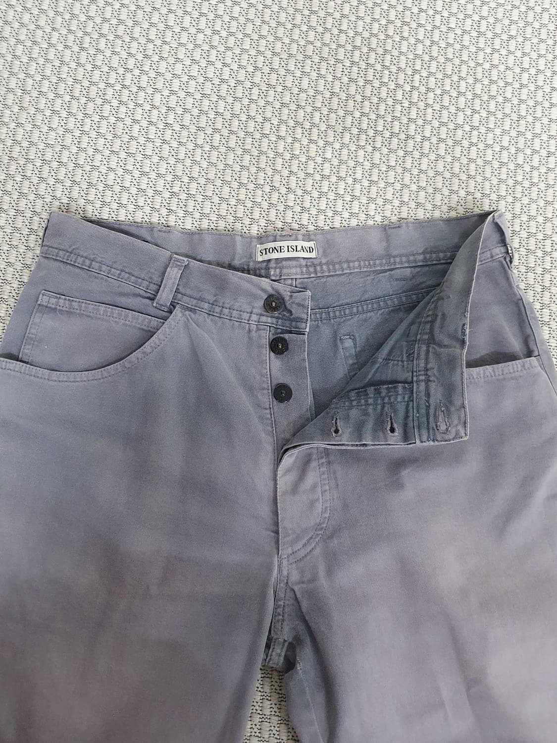 90–00s 스톤 아일랜드 와이드 레그 마리나 진 상품이미지5