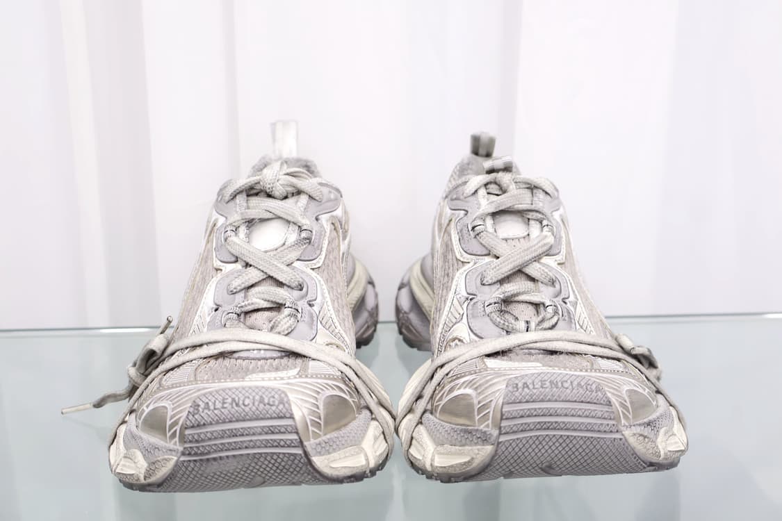 미사용 발렌시아가 3XL 더티 로우탑 스니커즈 상품이미지1