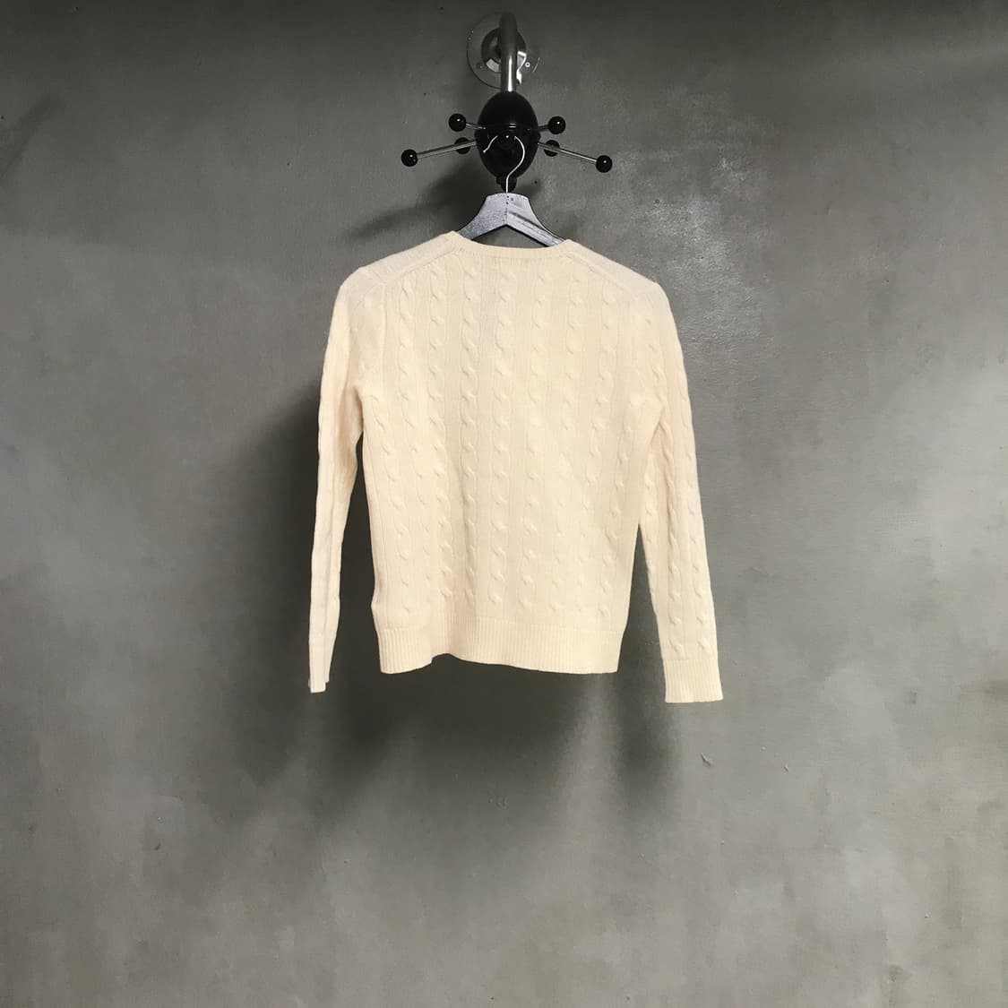 폴로 랄프로렌 케이블 니트 아이보리 M(W) 상품이미지6