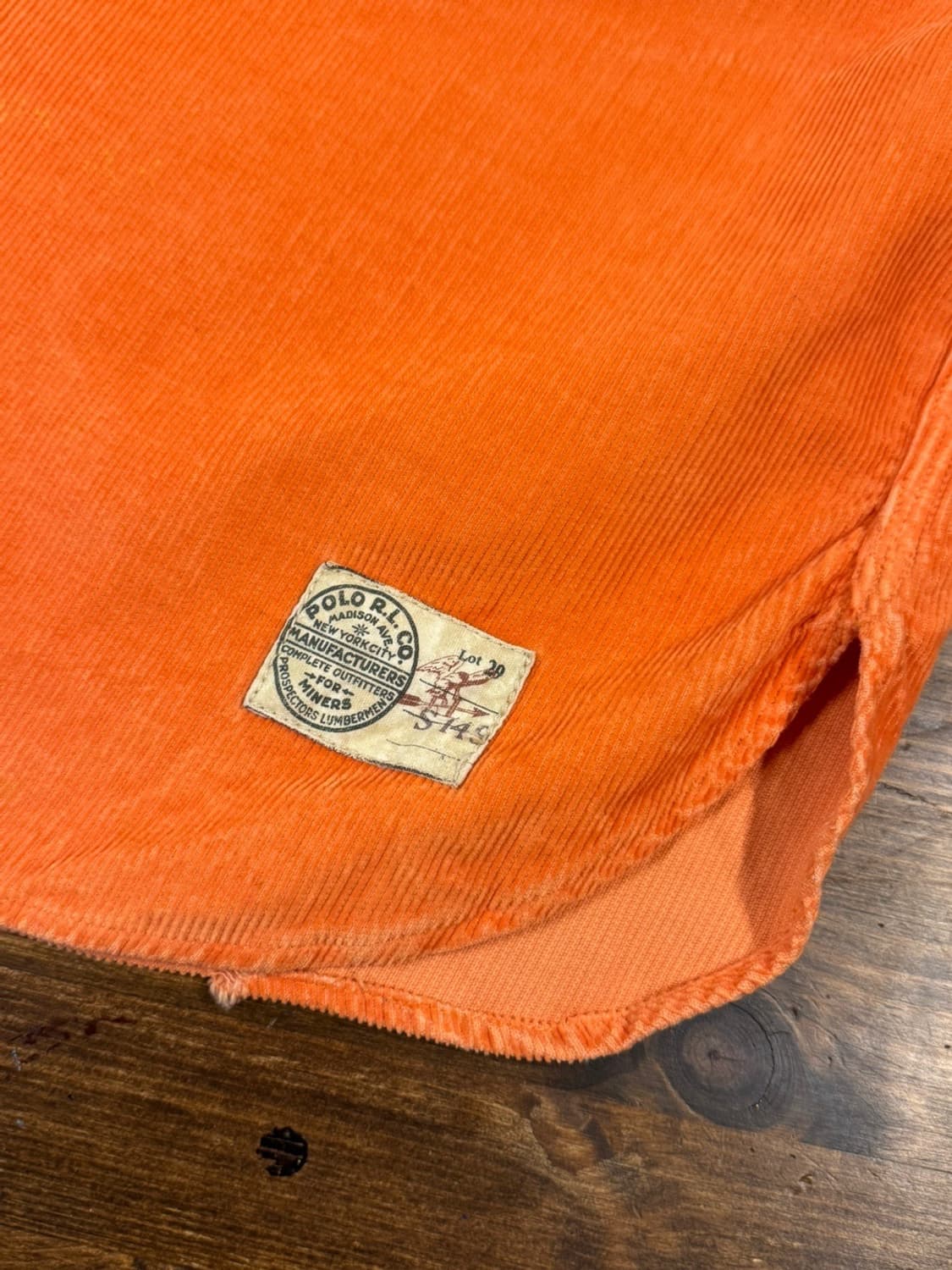 폴로 랄프로렌 코듀로이 아웃도어 셔츠 100~105 상품이미지9