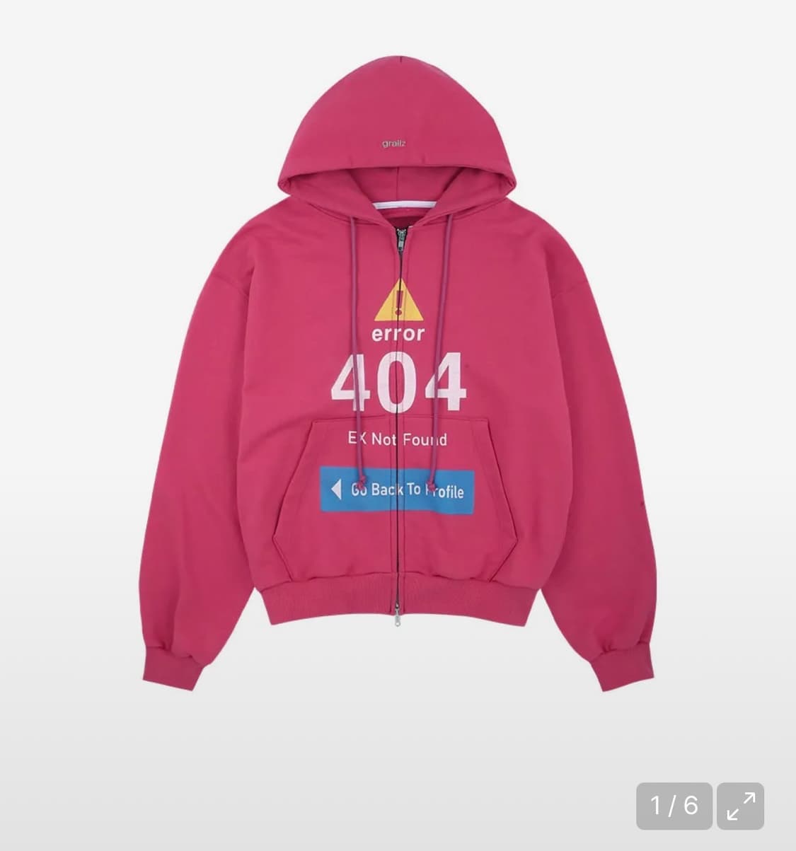 그레일즈 404 ZIP HOODIE 상품이미지1