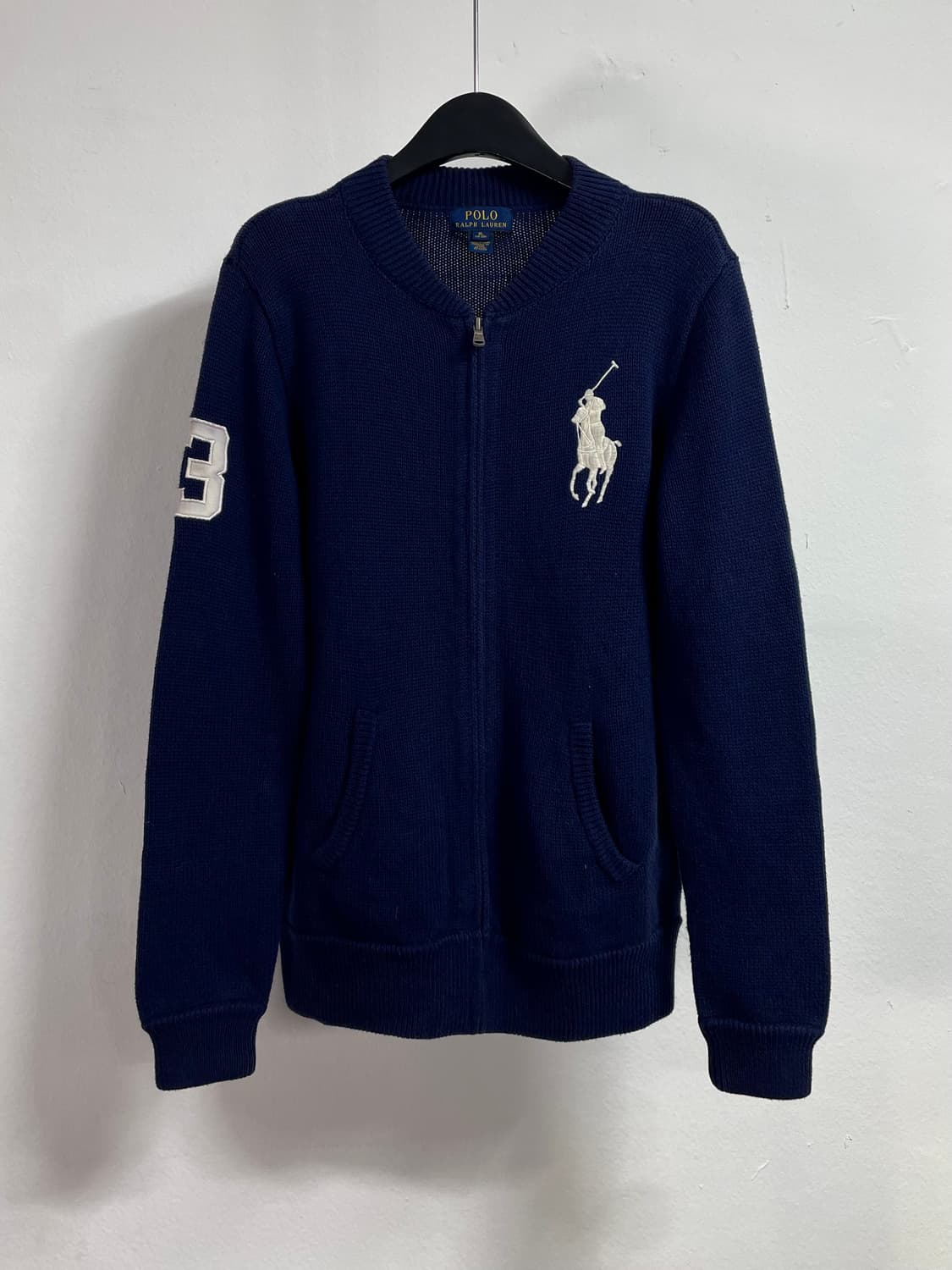 폴로 랄프로렌 보이즈 빅포니 니트집업 (on.62)   상품이미지1