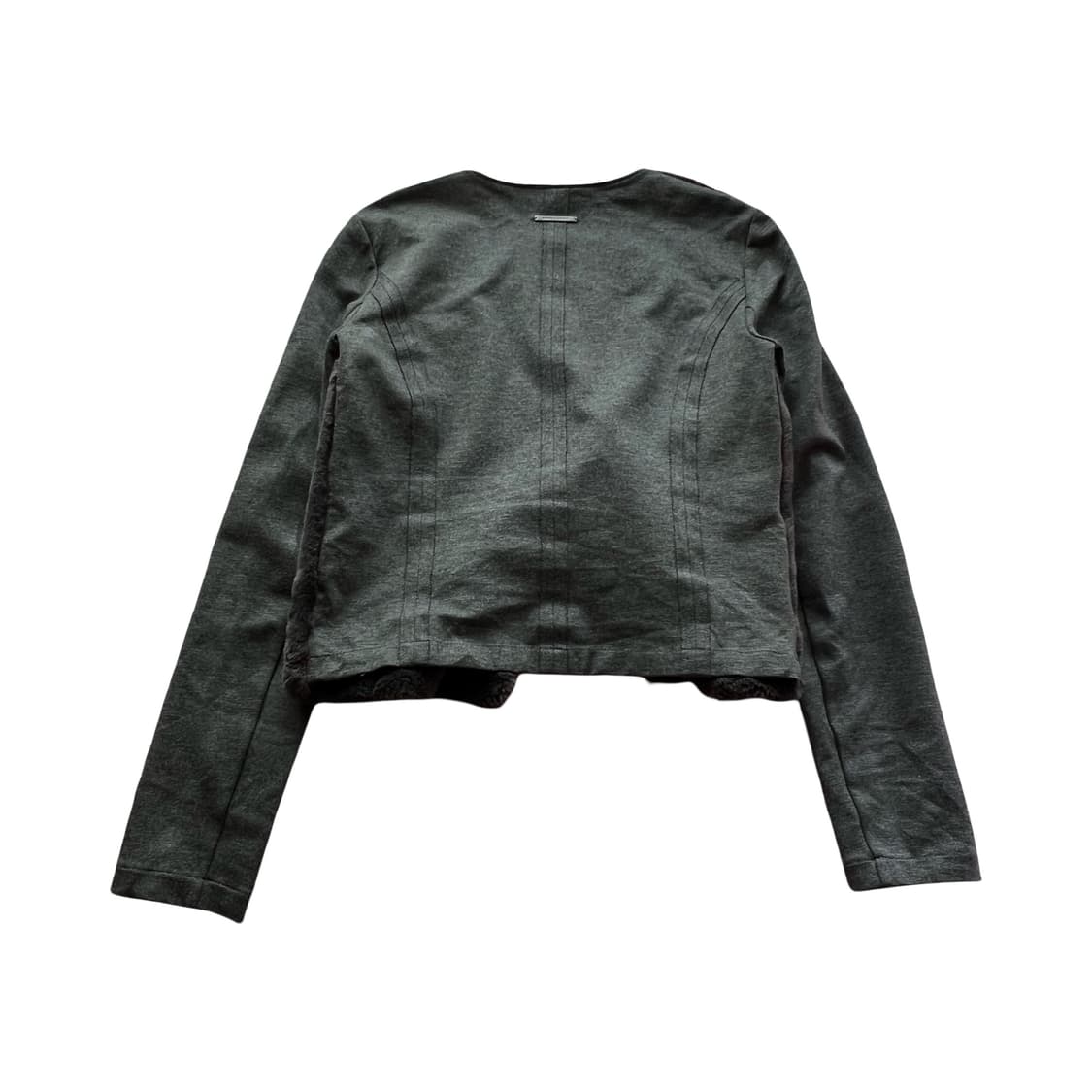 ARMANI EXCHANGE 에코 퍼 노 칼라 재킷  상품이미지6