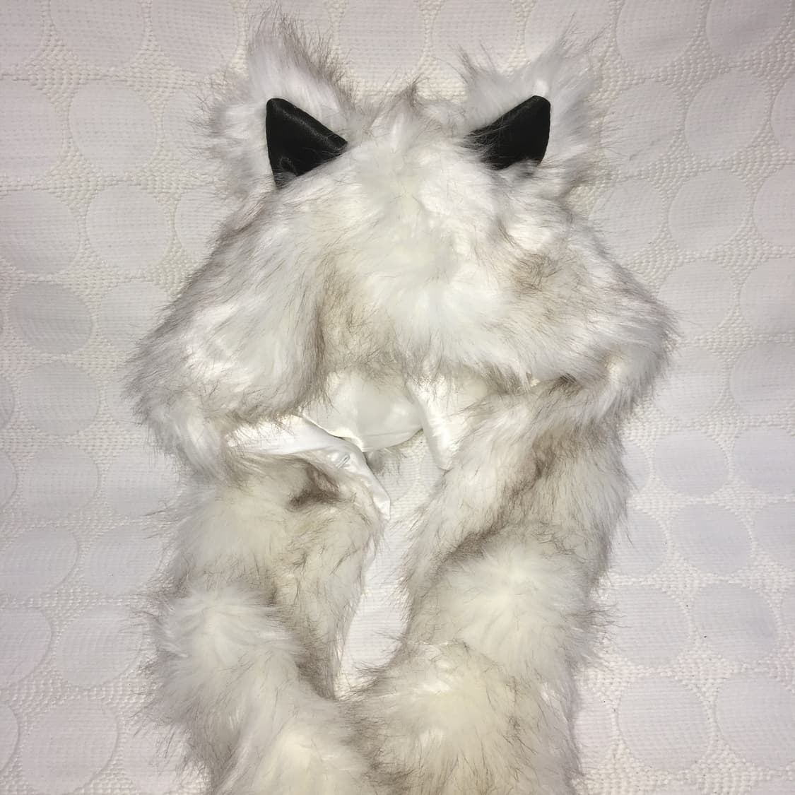 퍼 일체형 모자 목도리 상품이미지4