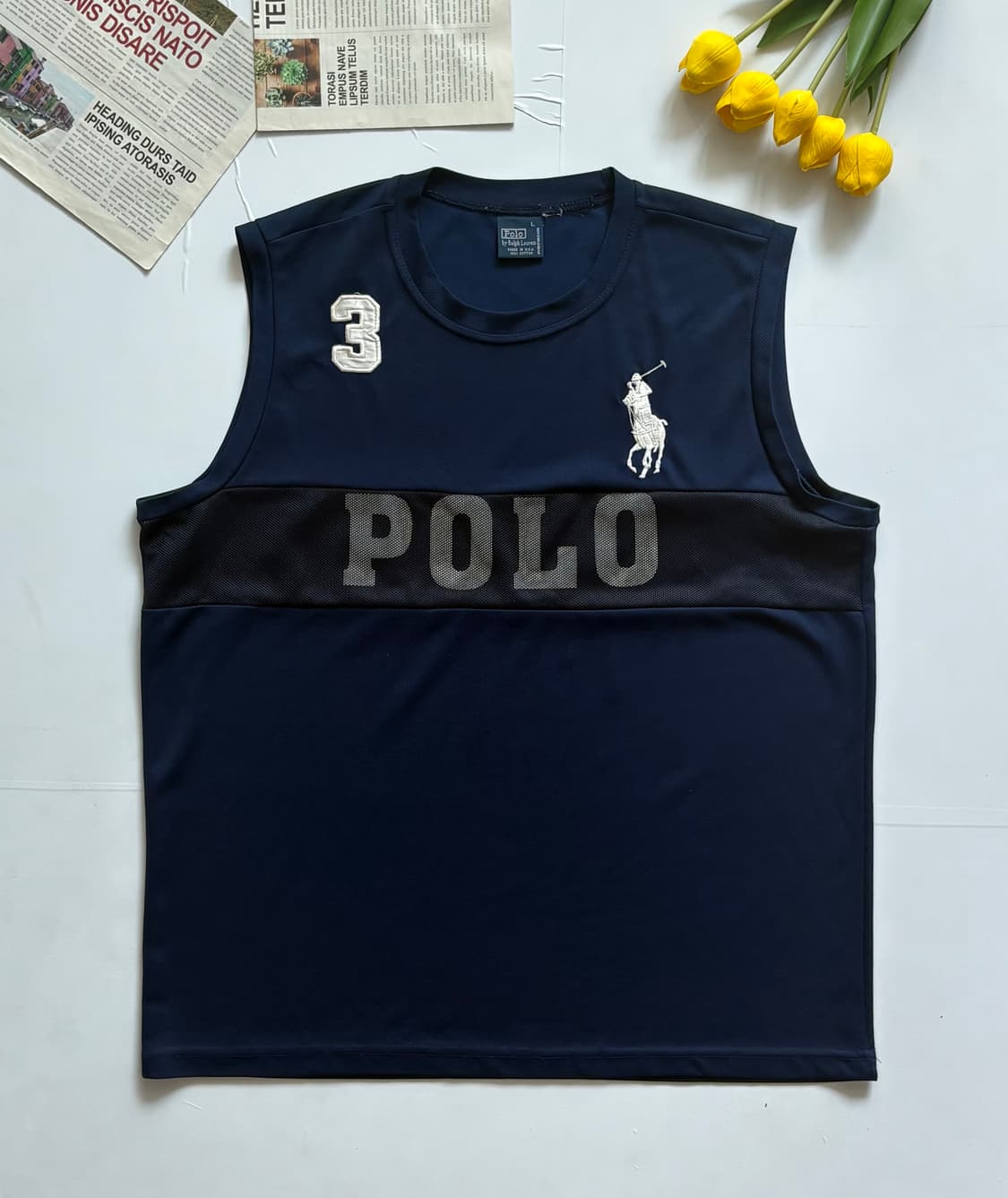 Polo 폴로랄프로렌 빈티지 빅포니 슬리브리스 상품이미지2