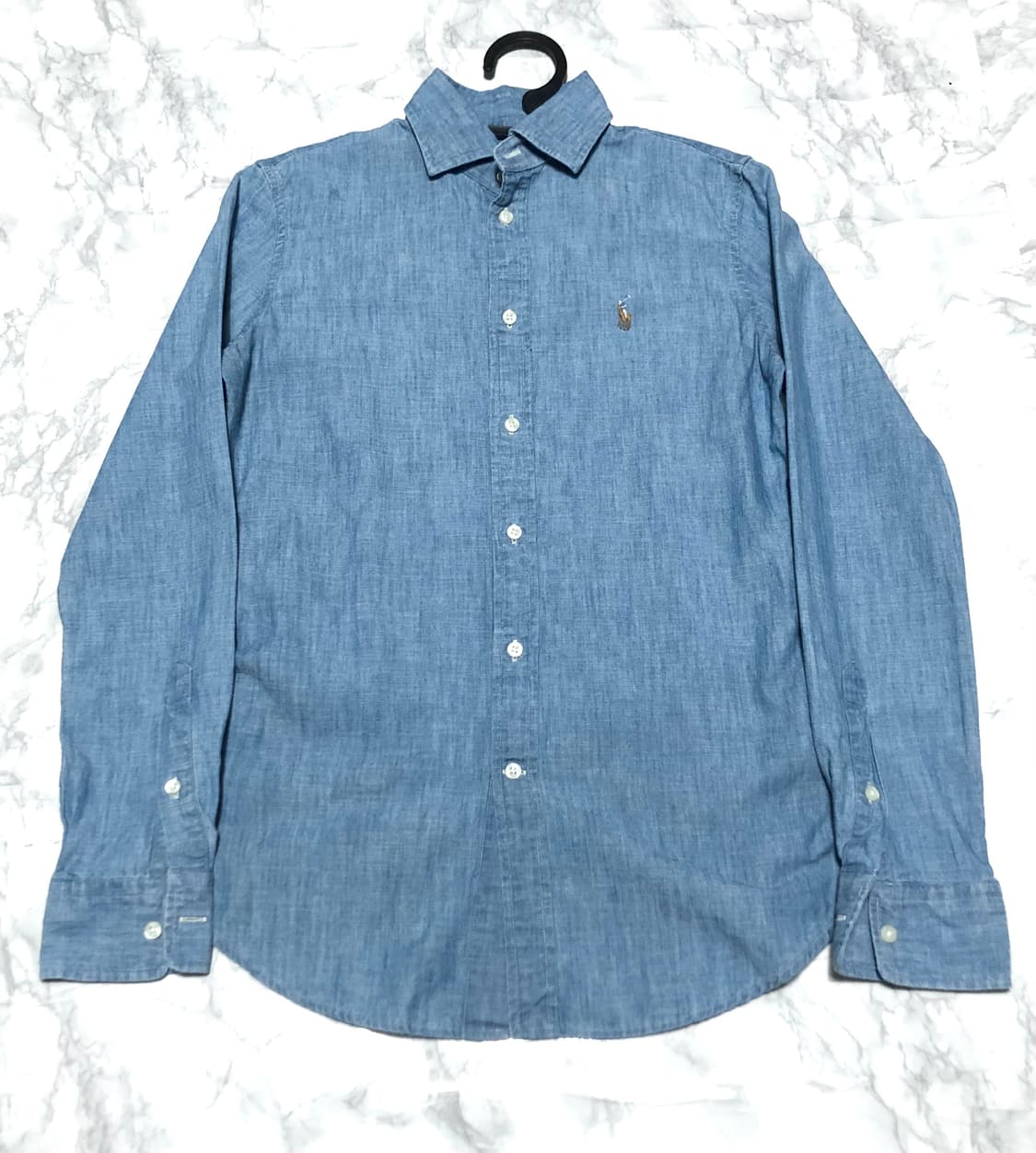 폴로 랄프로렌 샴브레이 셔츠 거의새거 여성용 상품이미지1