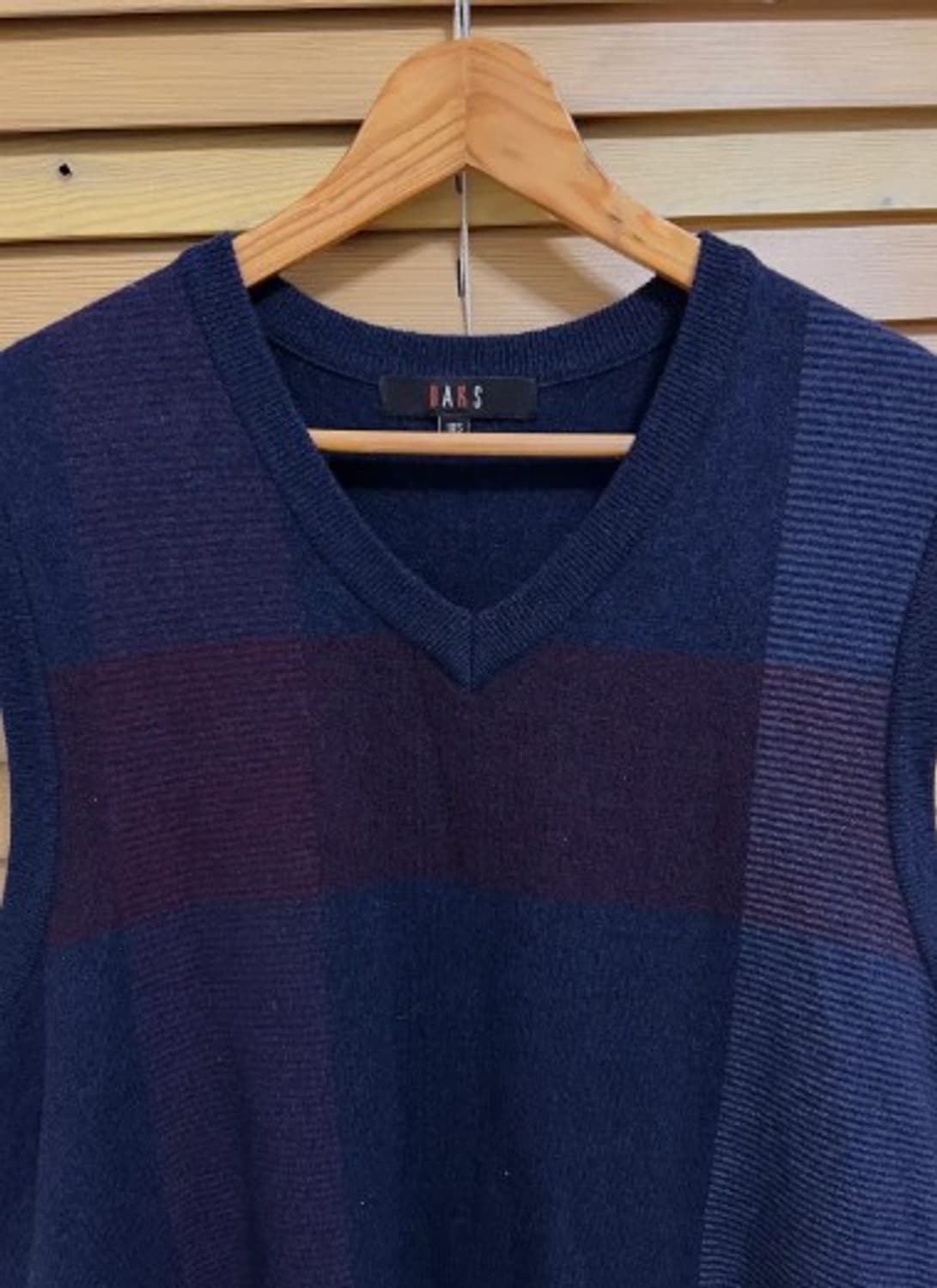 닥스골프 남성 네이비 울조끼 105 상품이미지1