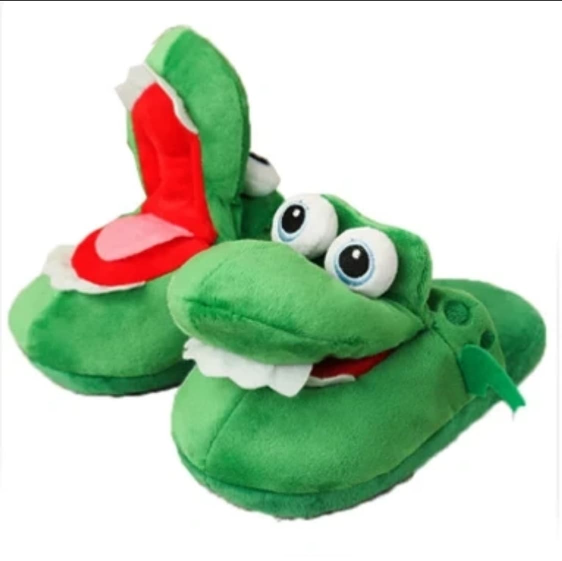 새상품 일괄 3세트)  재밌는 악어슬리퍼 상품이미지1