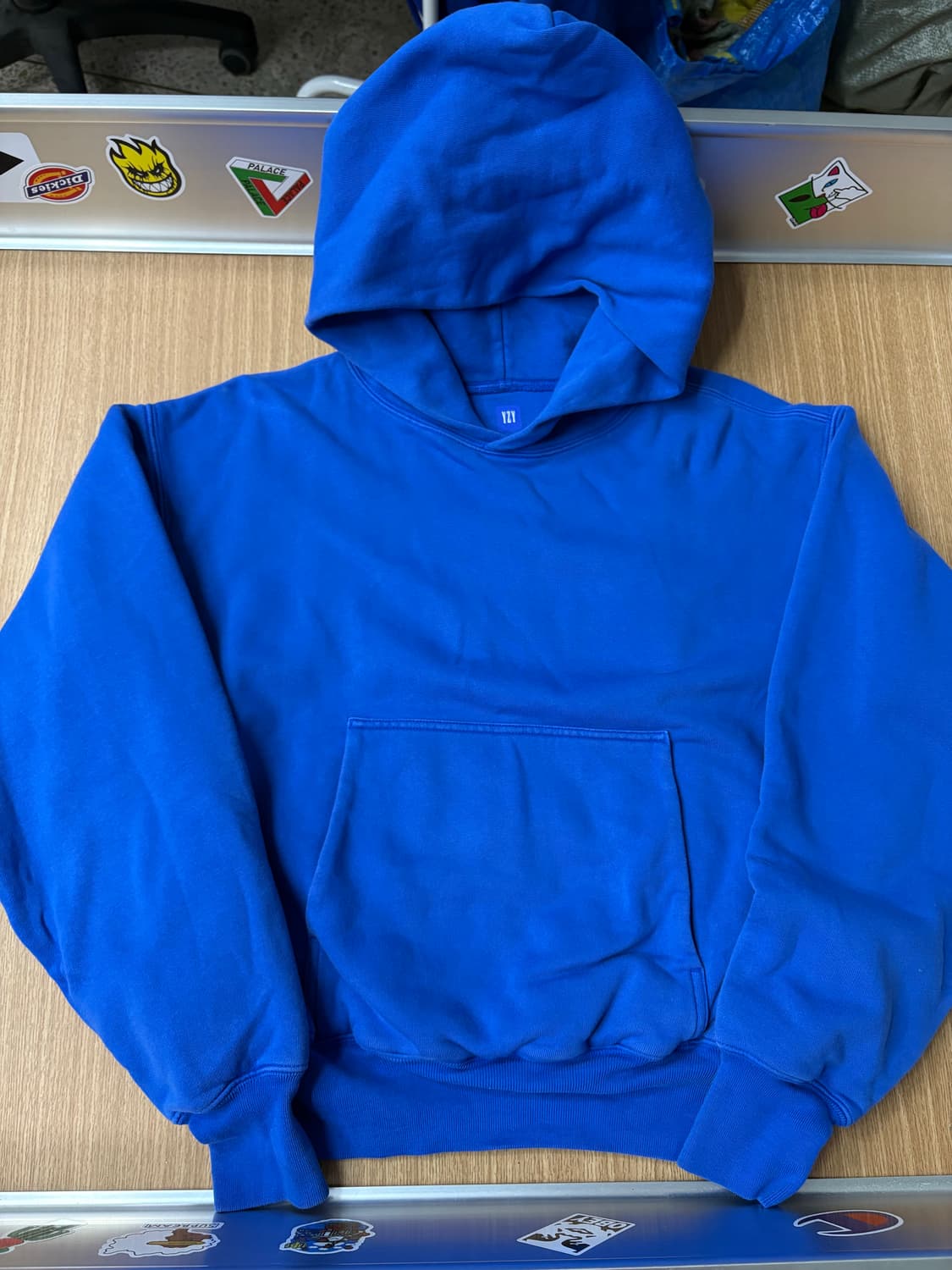 이지갭 블루 크롭후디 상품이미지1