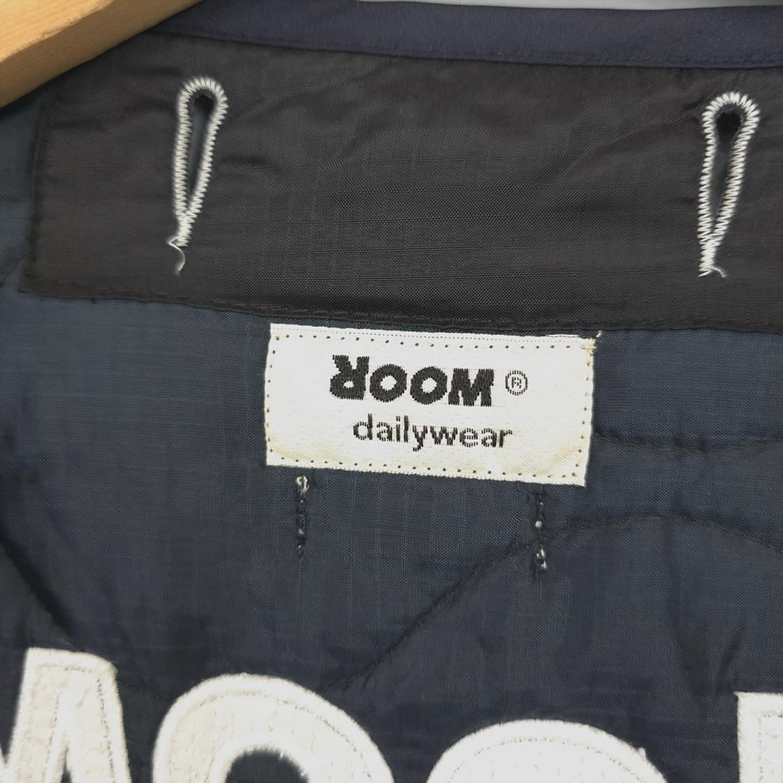 다즈니룸 ROOM M-65 스타일 퀄팅 자켓 네이비 SIZE 1 상품이미지9