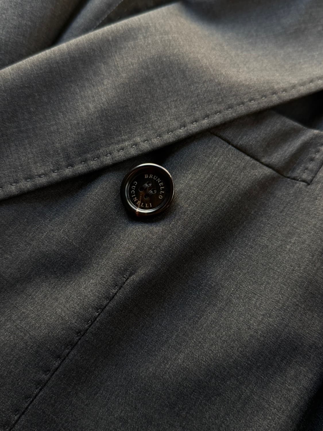 브루넬로 쿠치넬리 더블 브레스티드 코트 100 상품이미지3