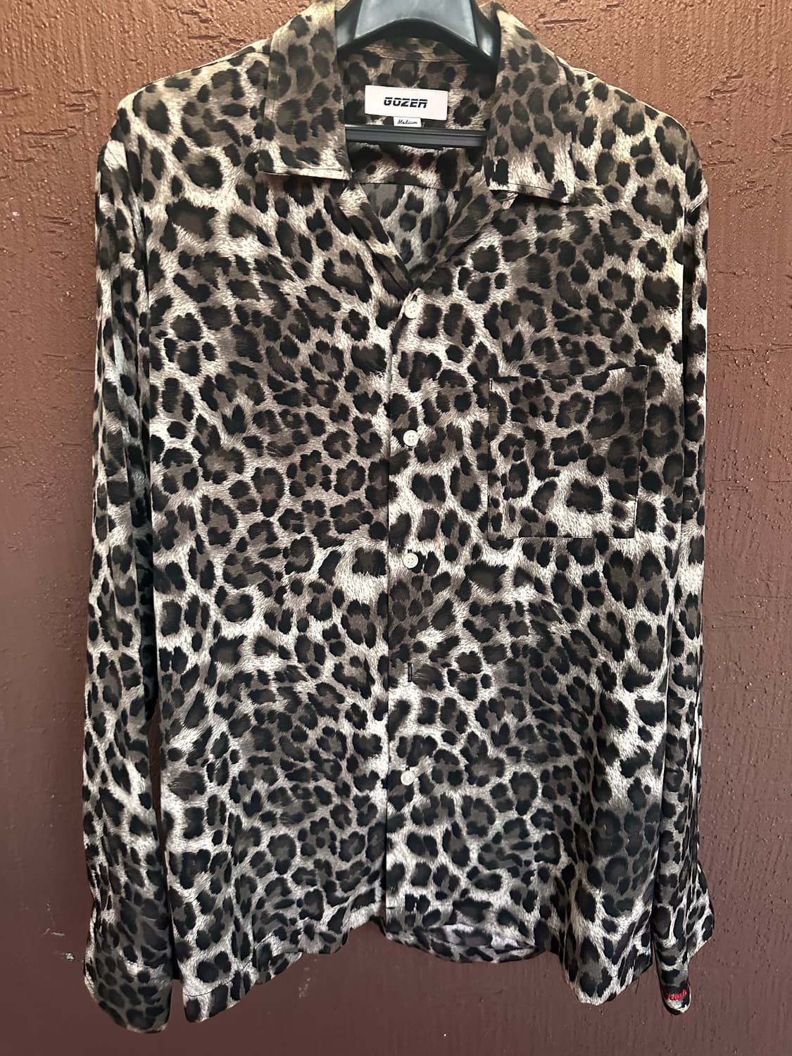 GOZER leopard print shirt 상품이미지2