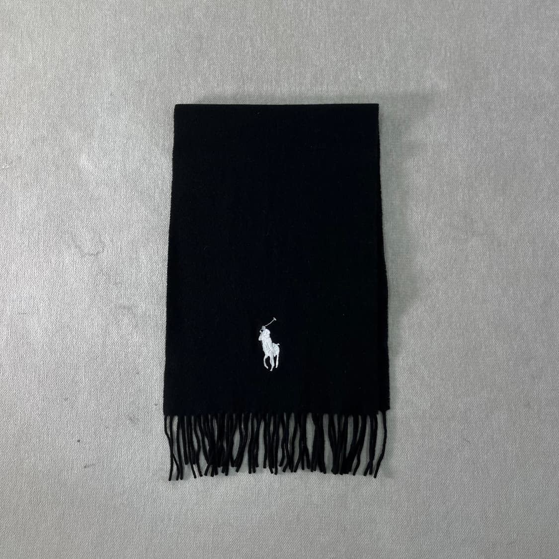 폴로랄프로렌 화이트 빅포니 램스울머플러 상품이미지2