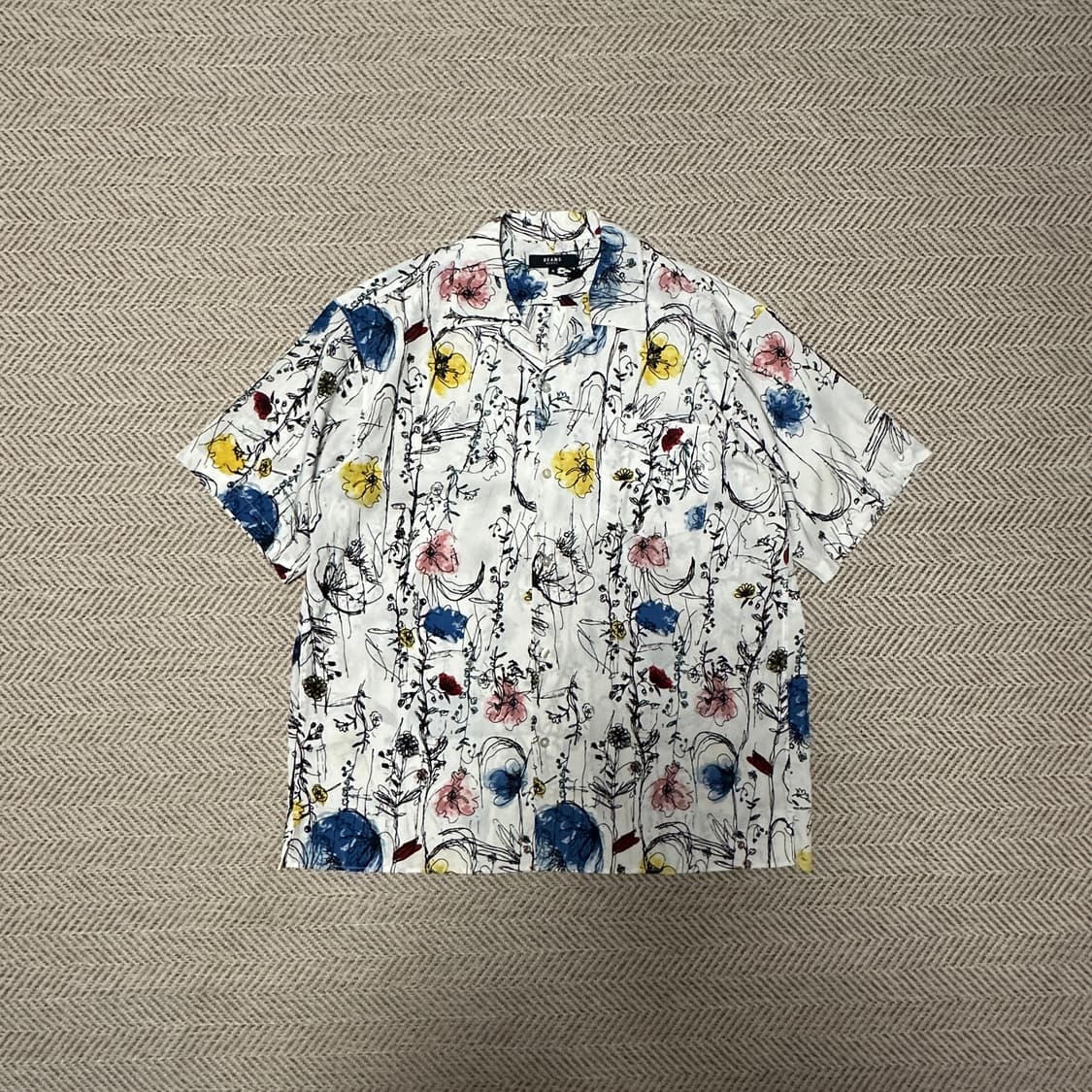BEAMS polyester open shirt 상품이미지1