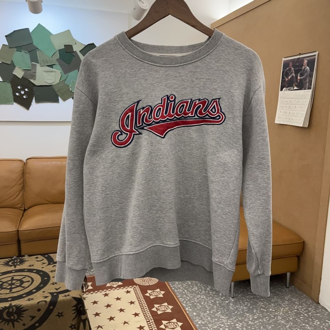 미첼앤네스 인디애나 올드스쿨 약기모 맨투맨 M C08724 상품이미지3