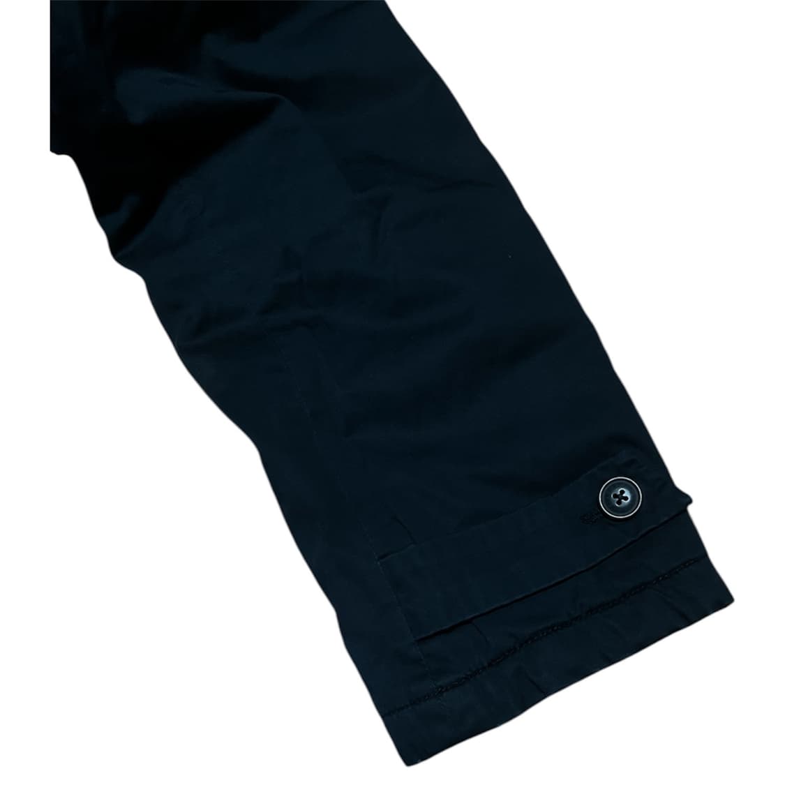 아르마니 익스체인지 빈티지 야상 모자 절개 디테일 블랙 상품이미지3