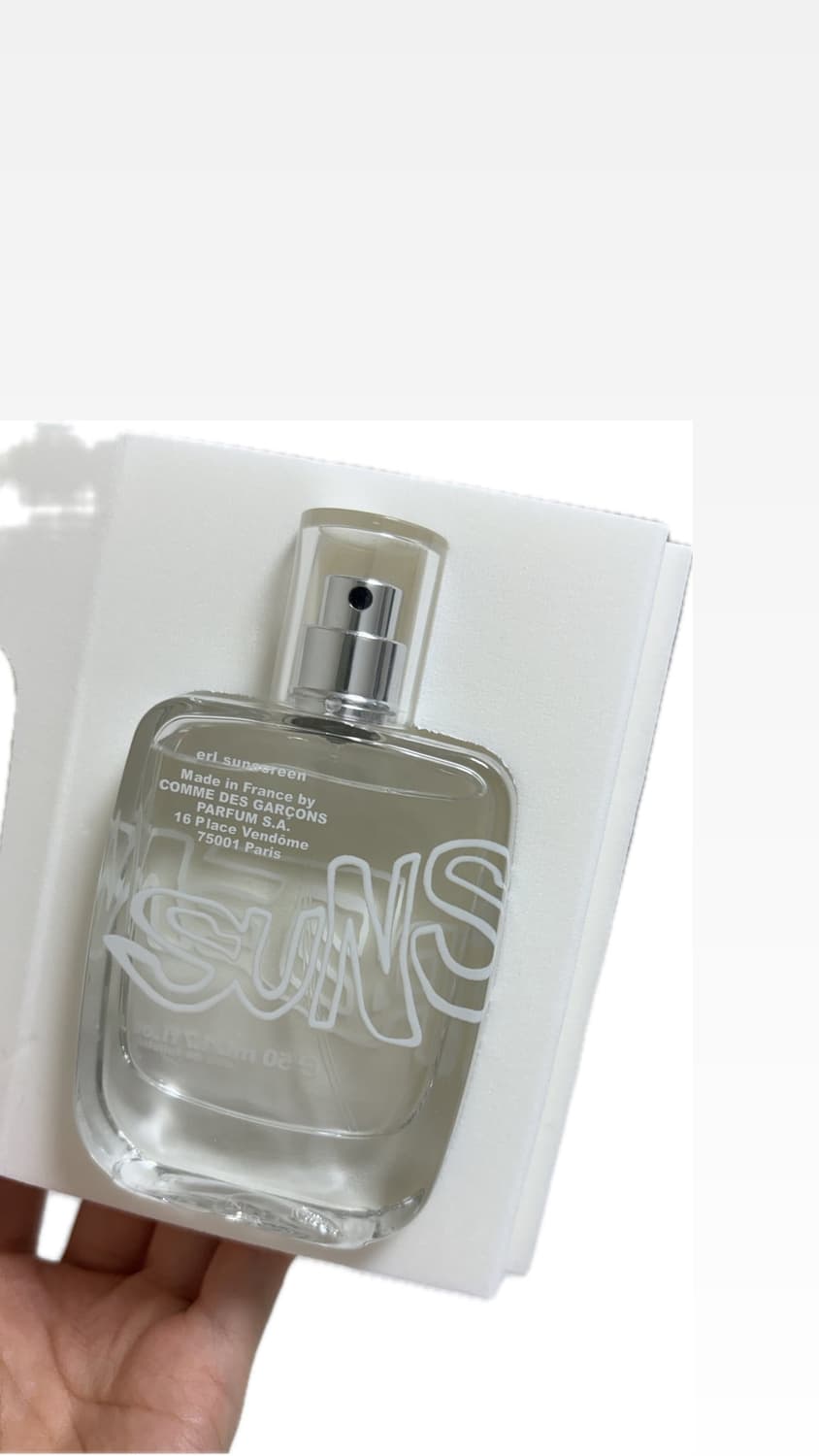 꼼데가르송 ERL 선스크린 오 드 뚜왈렛 50ml 상품이미지1
