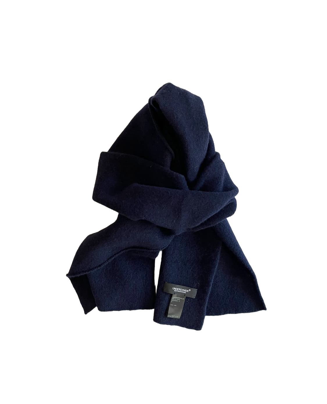 UNDERCOVER navy wool muffler 상품이미지9