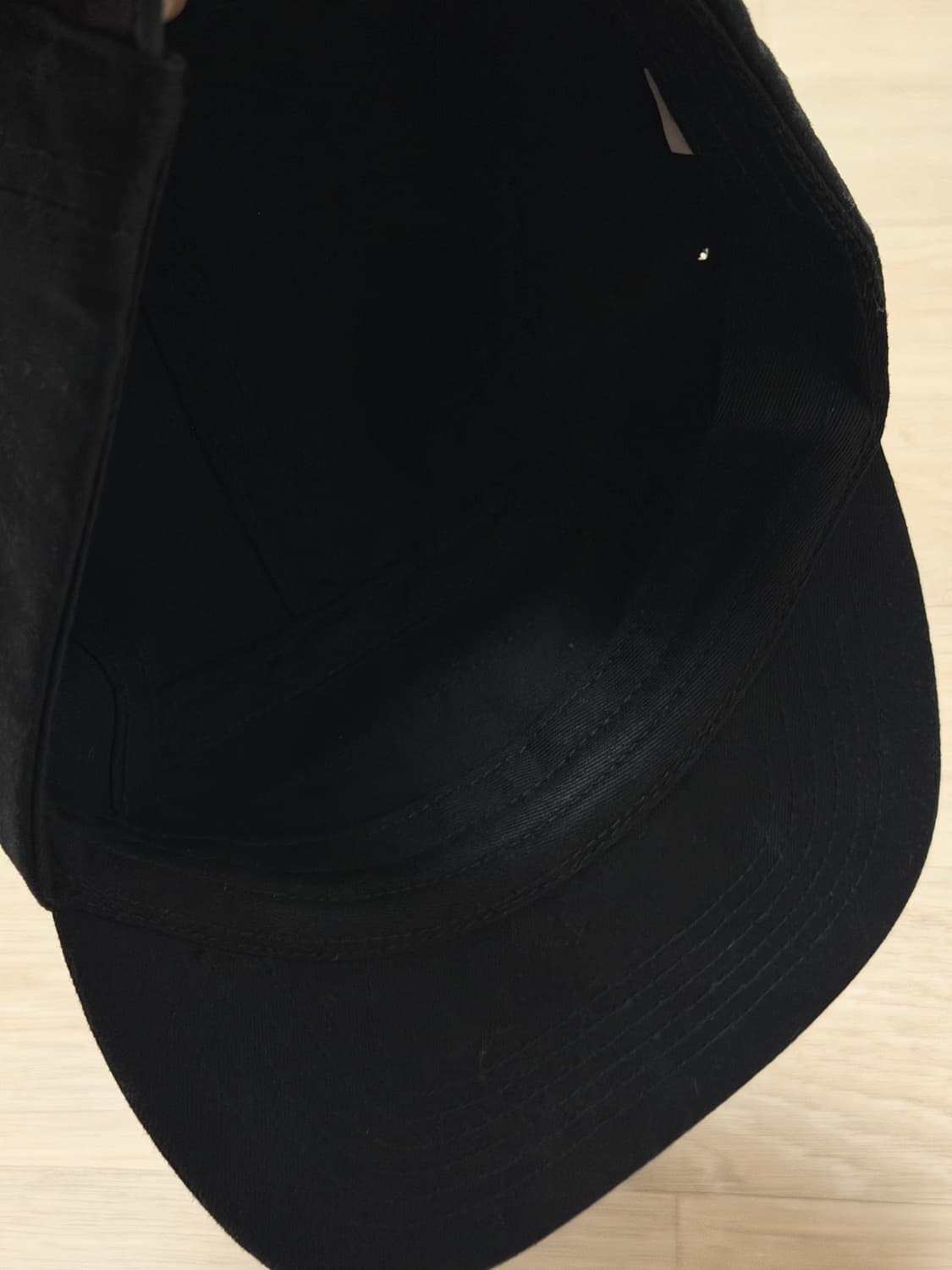 슈프림 워시드 치노 트윌 캠프캡 블랙 상품이미지4