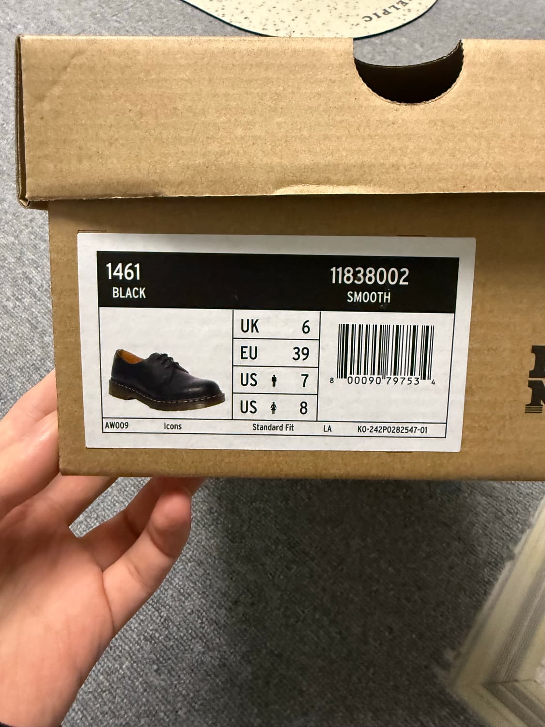 닥터마틴1461 스무스 250 상품이미지5